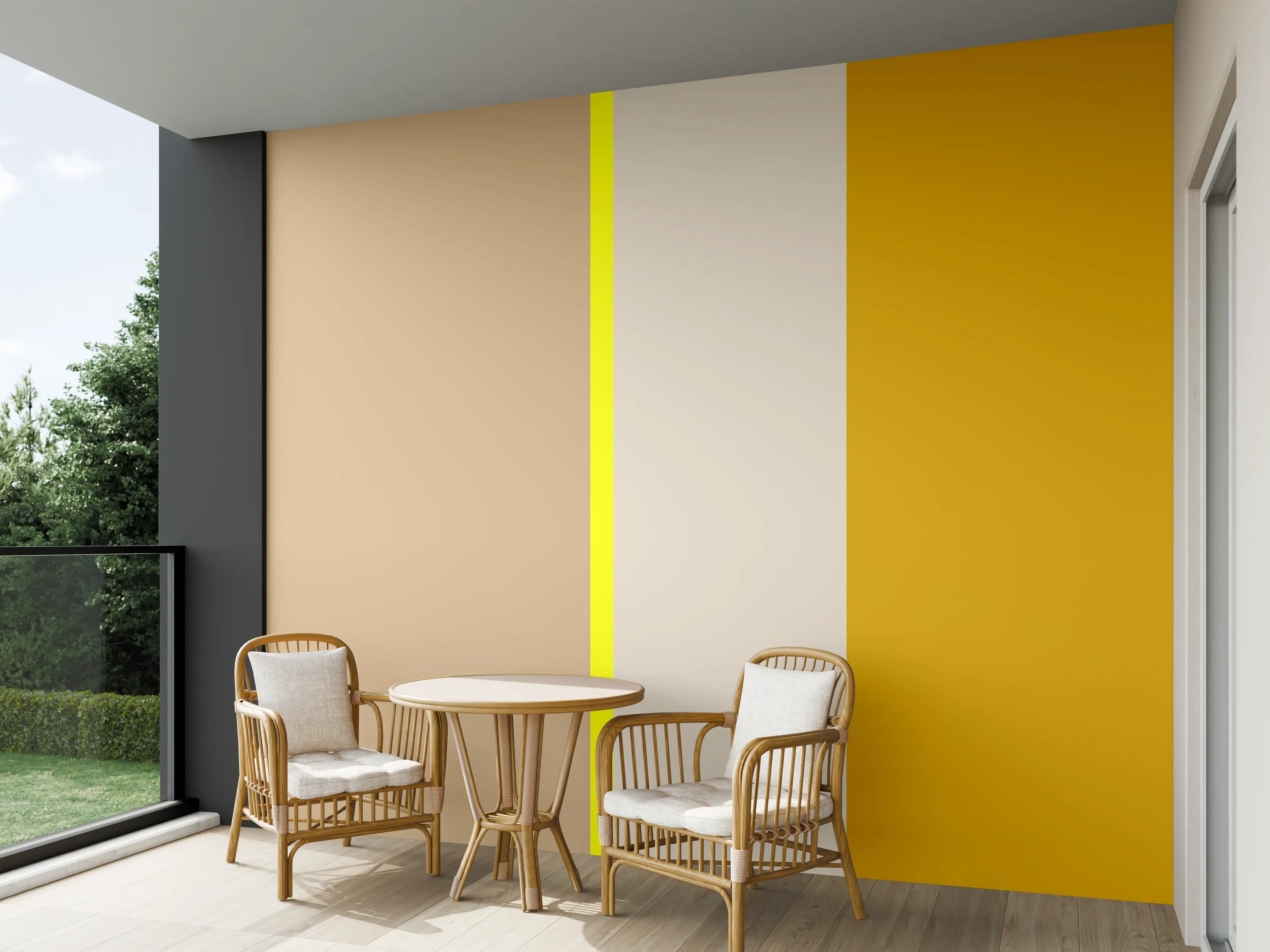 Wandverkleidung außen - The Yellows - Vertical - Buttercup
