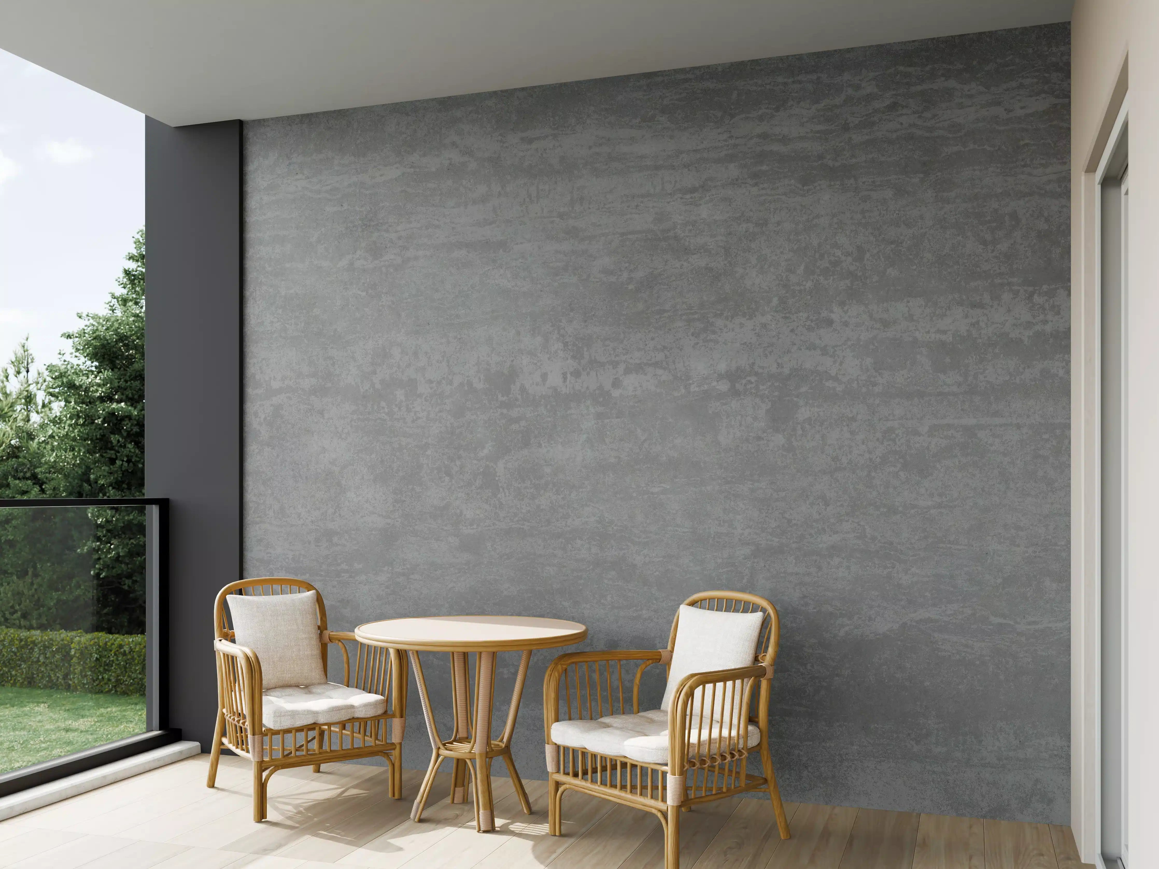 Wandverkleidung außen - Travertino Marmor Textur