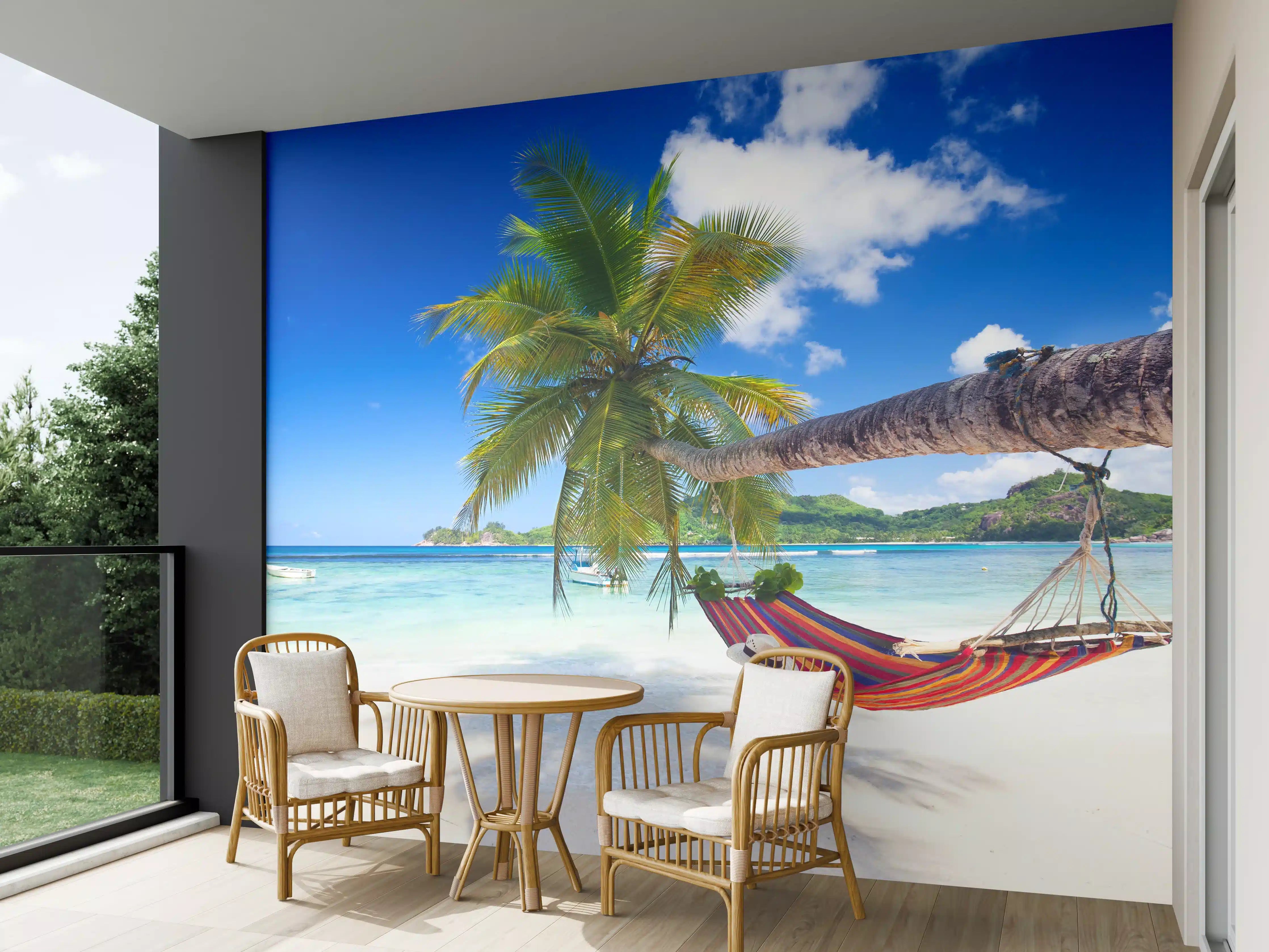 Wandverkleidung außen - Urlaub am Strand in Seychellen