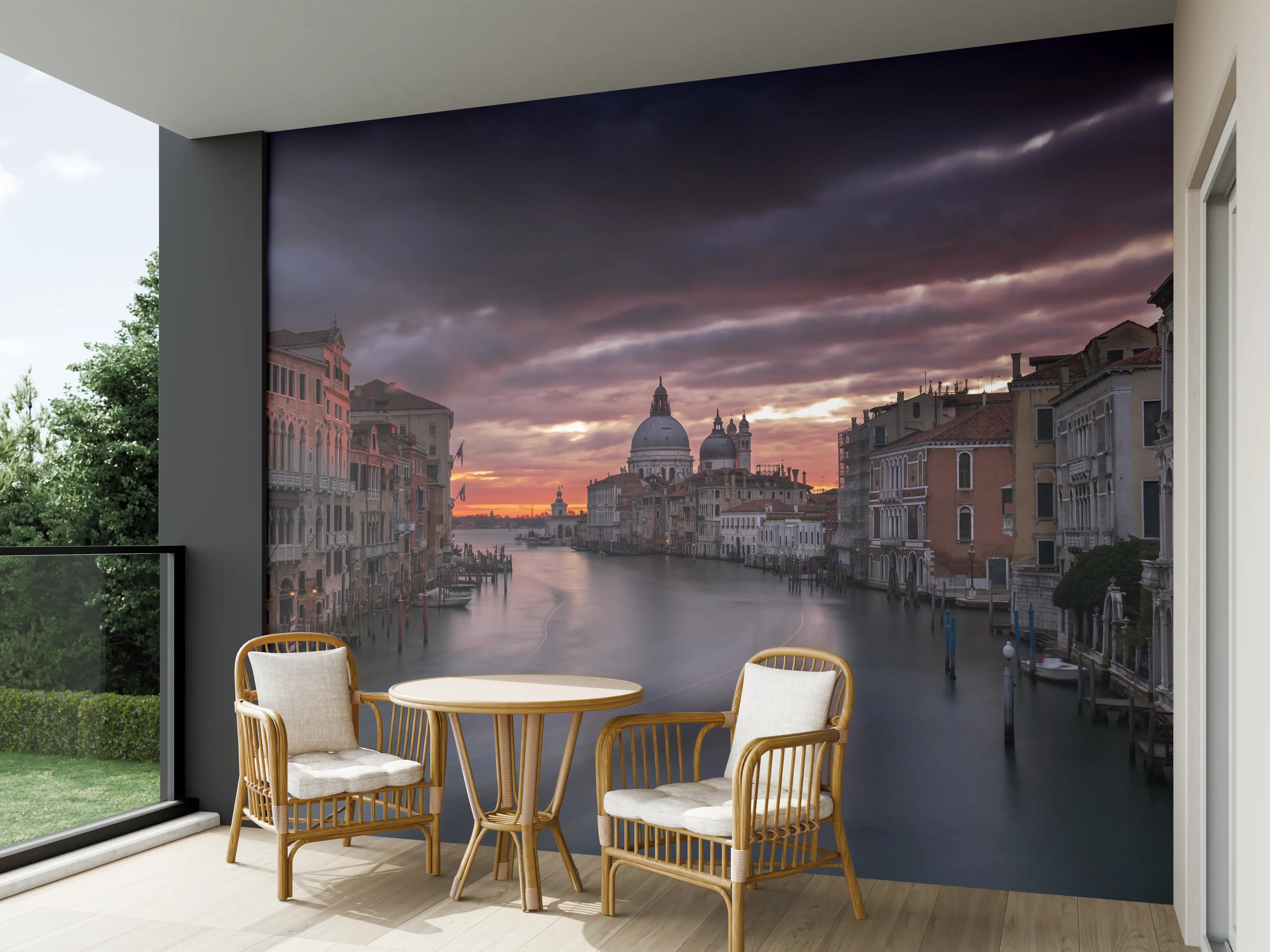 Wandverkleidung außen - Venedig - Sonnenaufgang