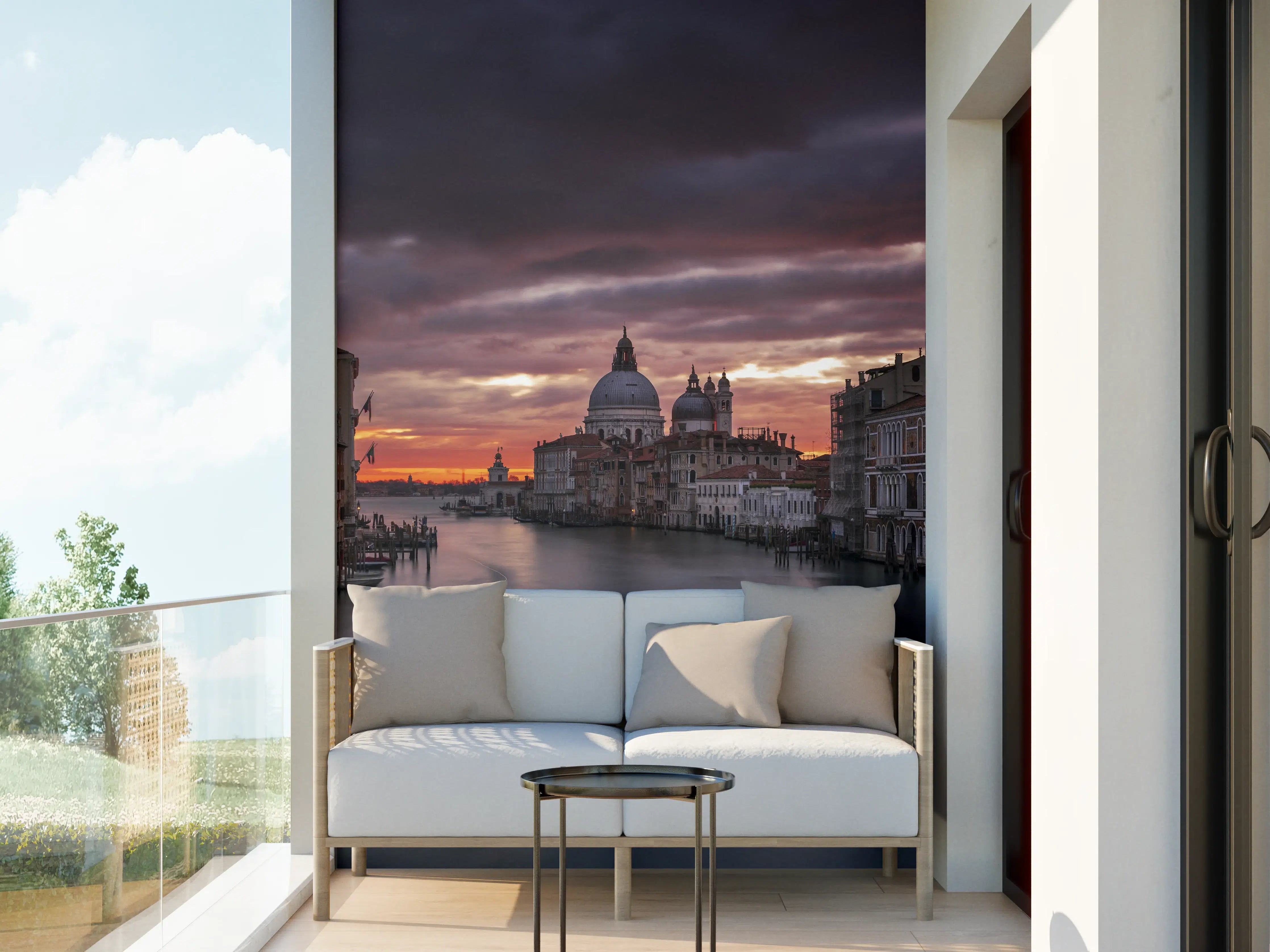 Wandverkleidung außen - Venedig - Sonnenaufgang