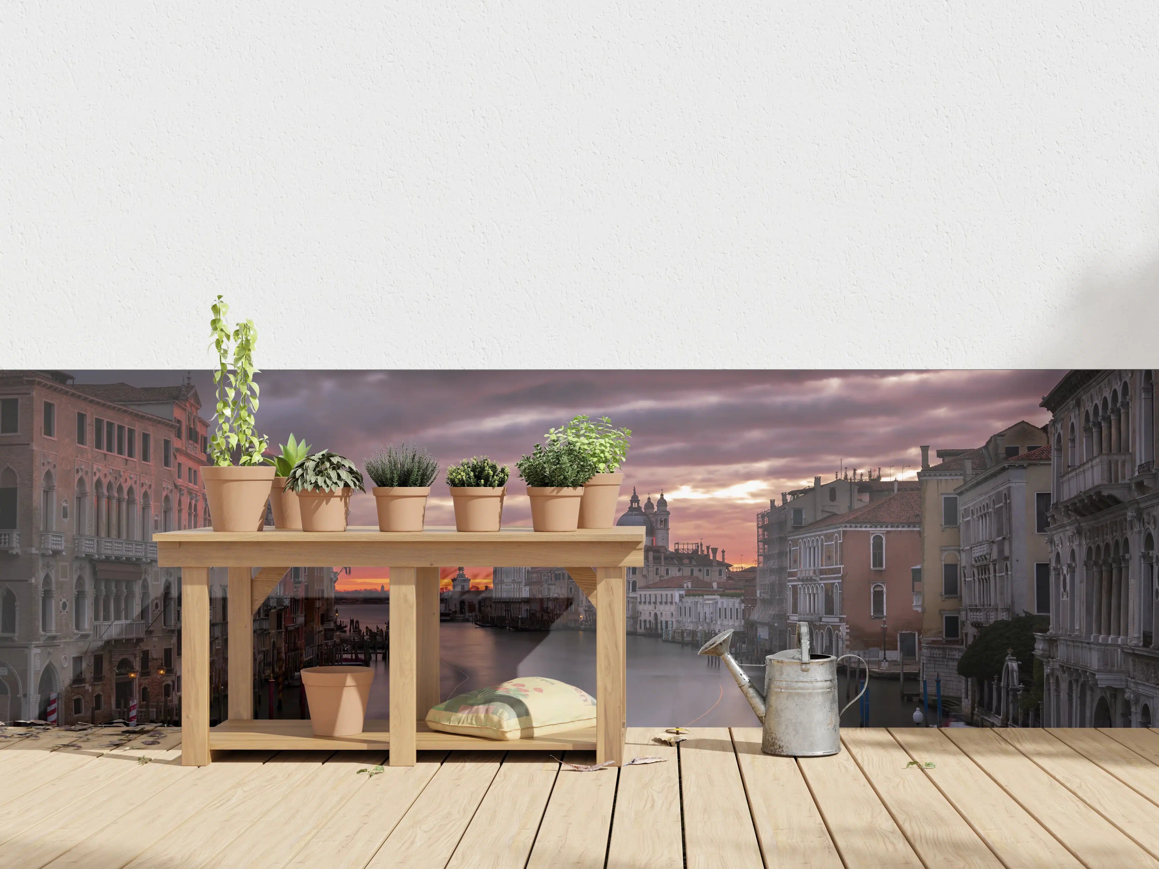 Wandverkleidung außen - Venedig - Sonnenaufgang