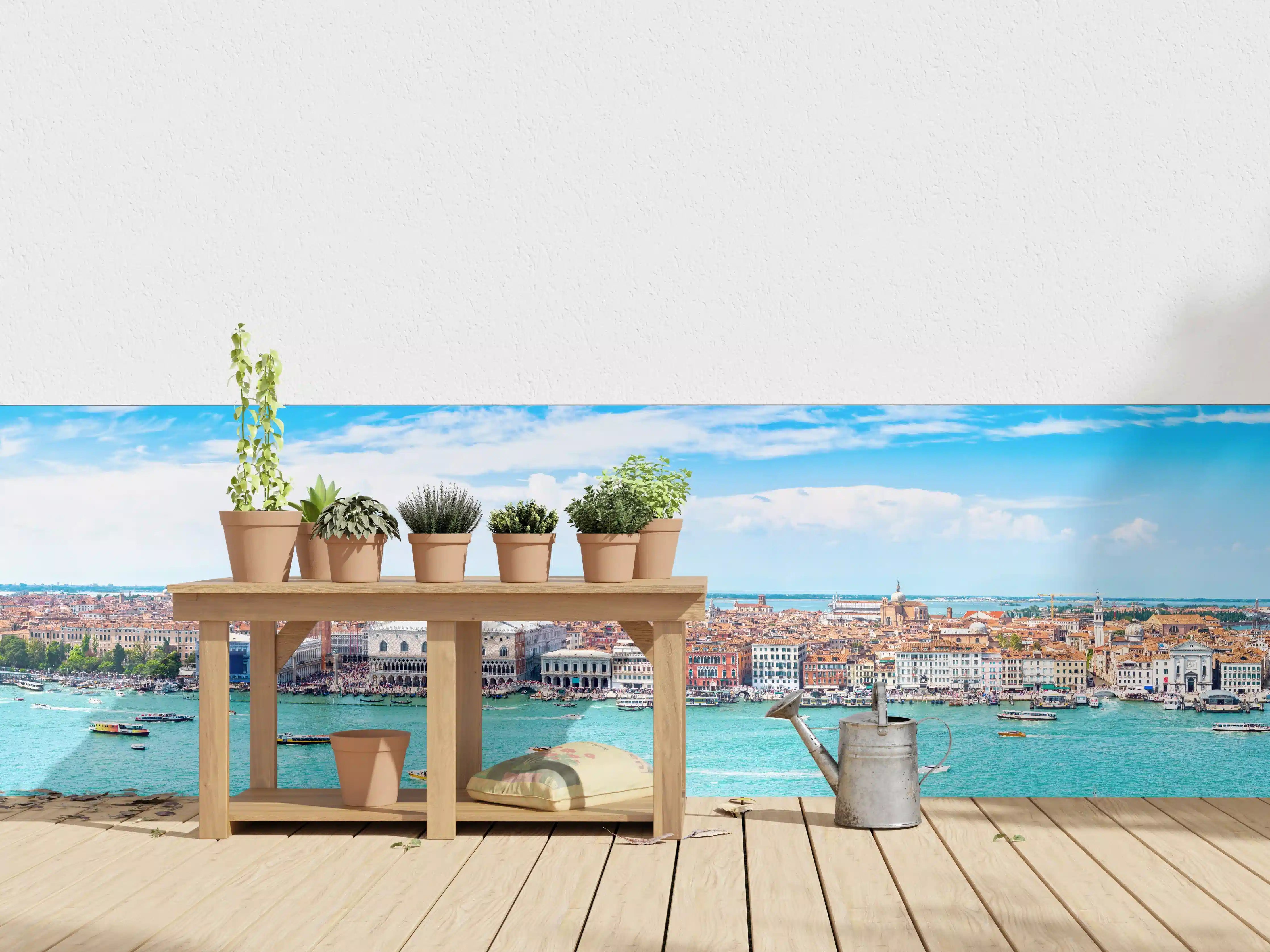 Wandverkleidung außen - Venedig Panoramaluftaufnahme