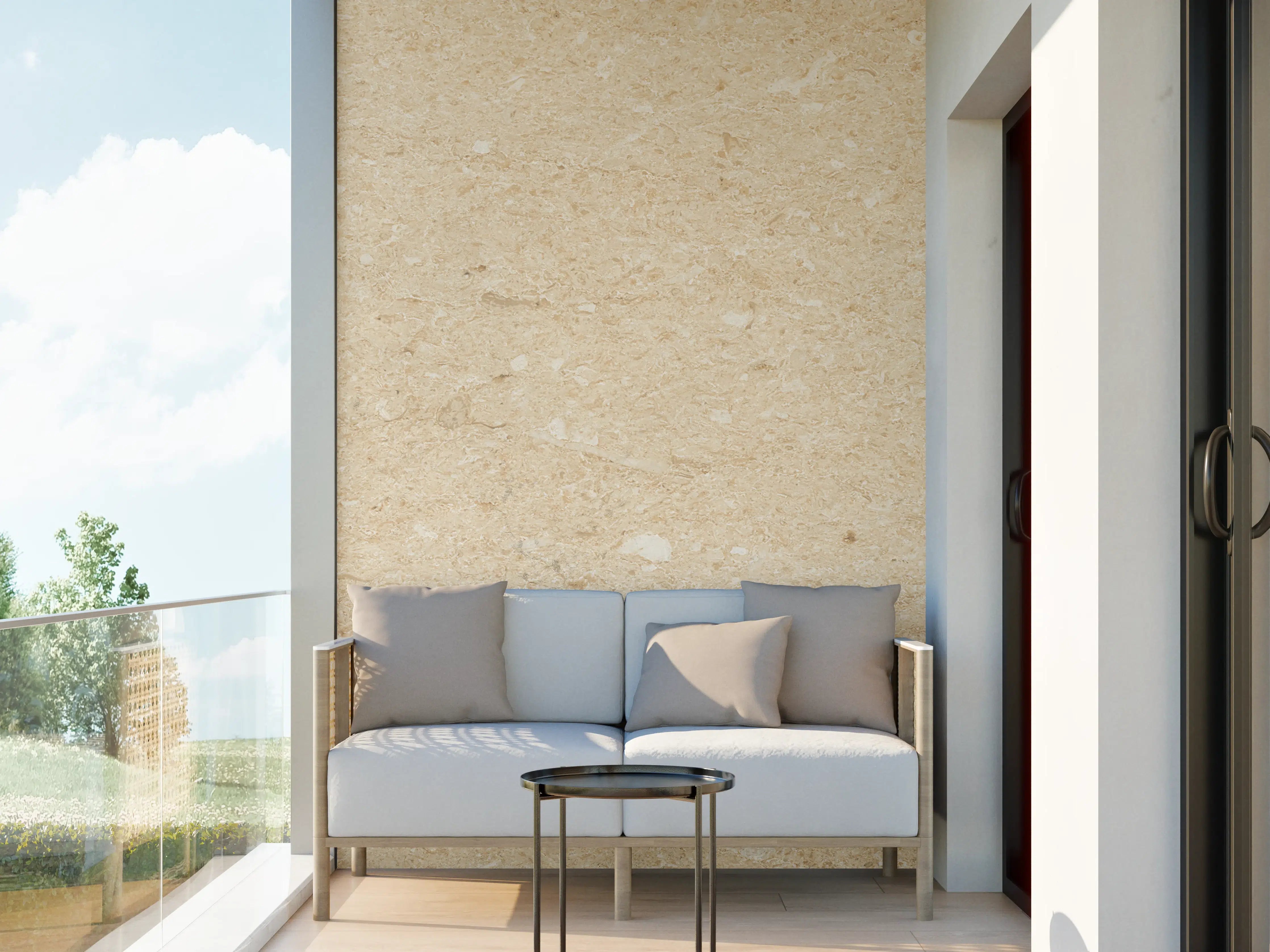 Wandverkleidung außen - Verarbeitete holz Textur