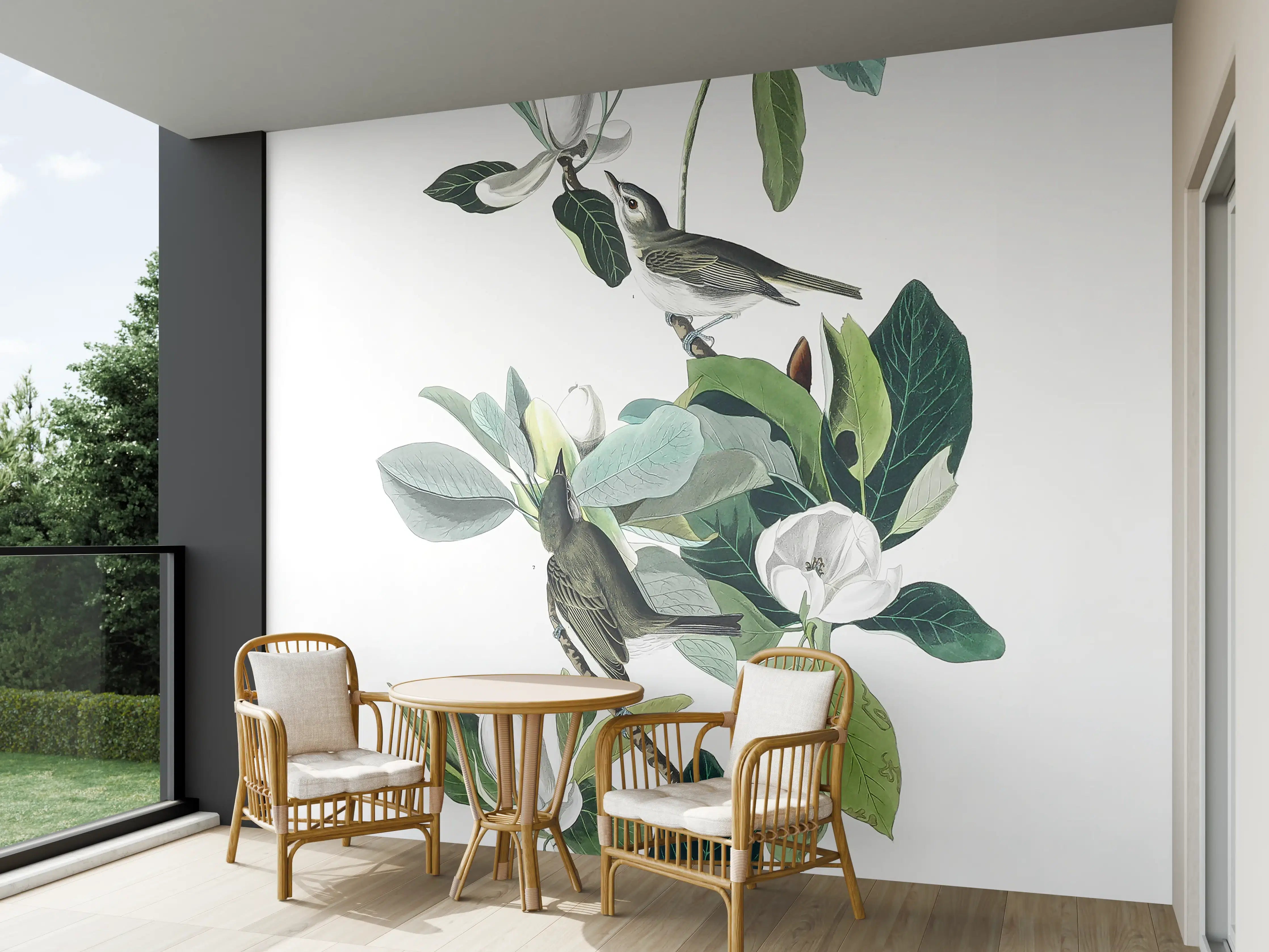 Wandverkleidung außen - Vogel Gemälde - John James Audubon