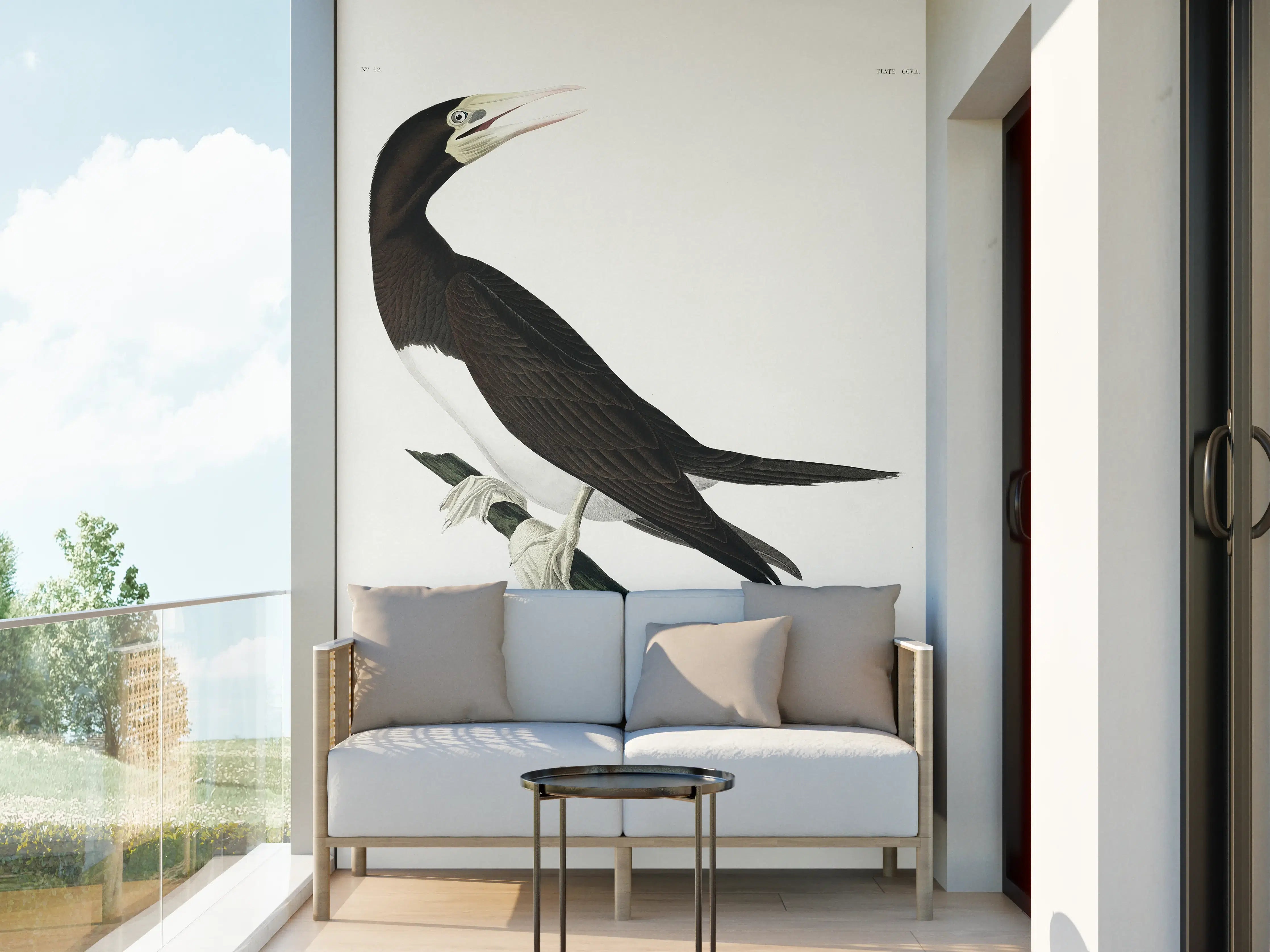 Wandverkleidung außen - Vogel Portrait - Robert Havel