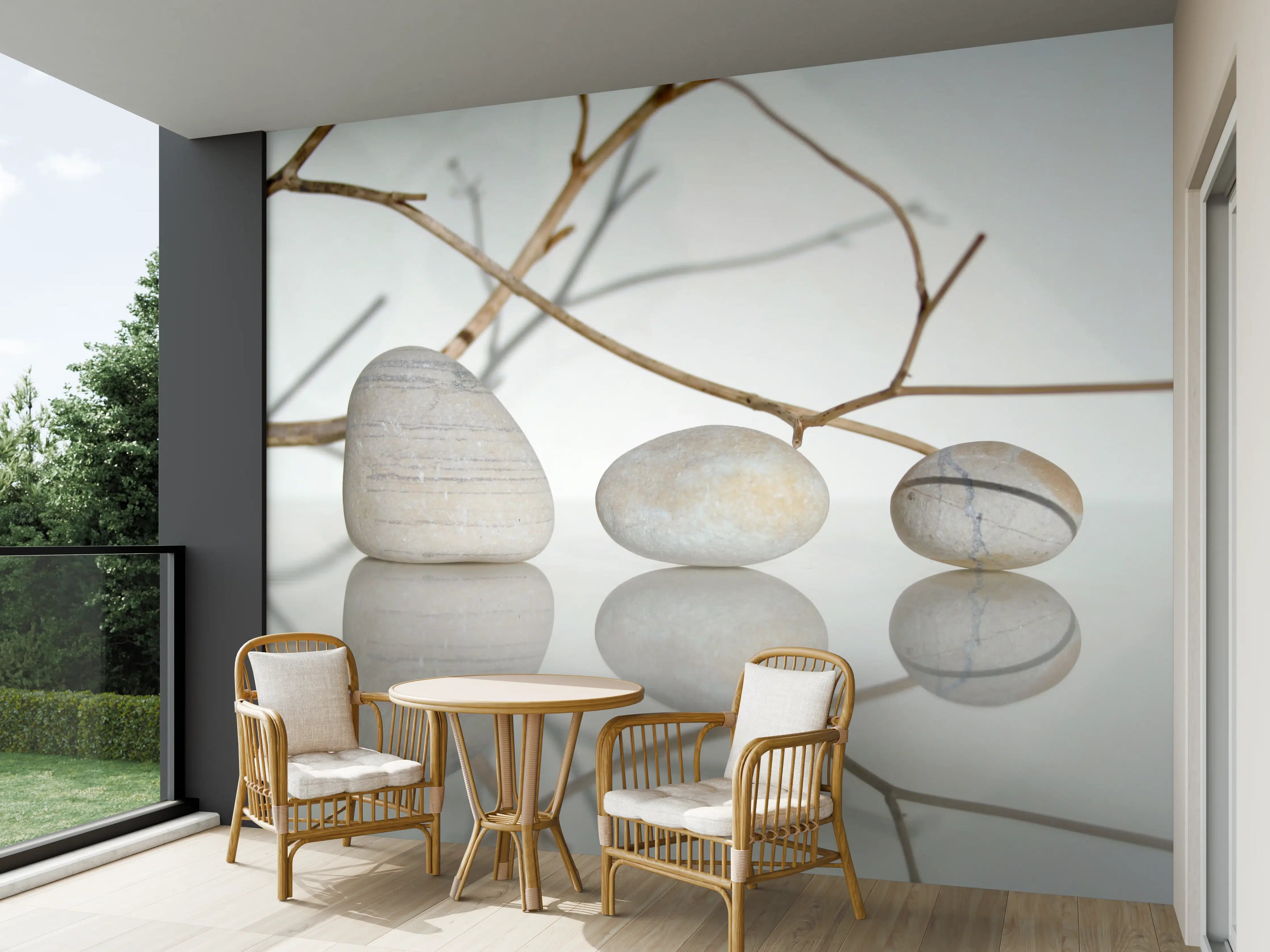 Wandverkleidung außen - Weiche Steine mit natürlicher Textur