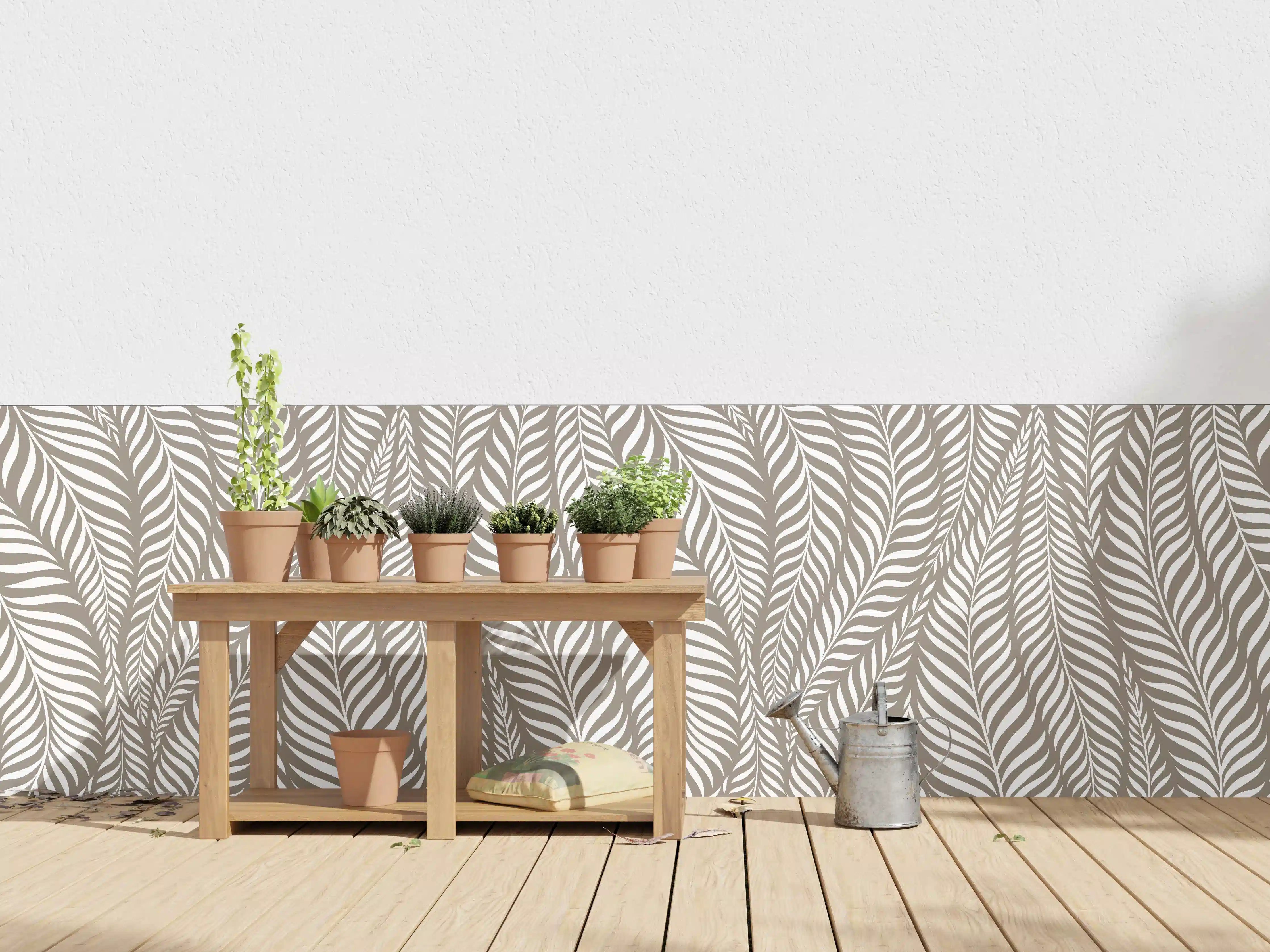 Wandverkleidung außen - Weiße Grautöne, elegante Wandgestaltung