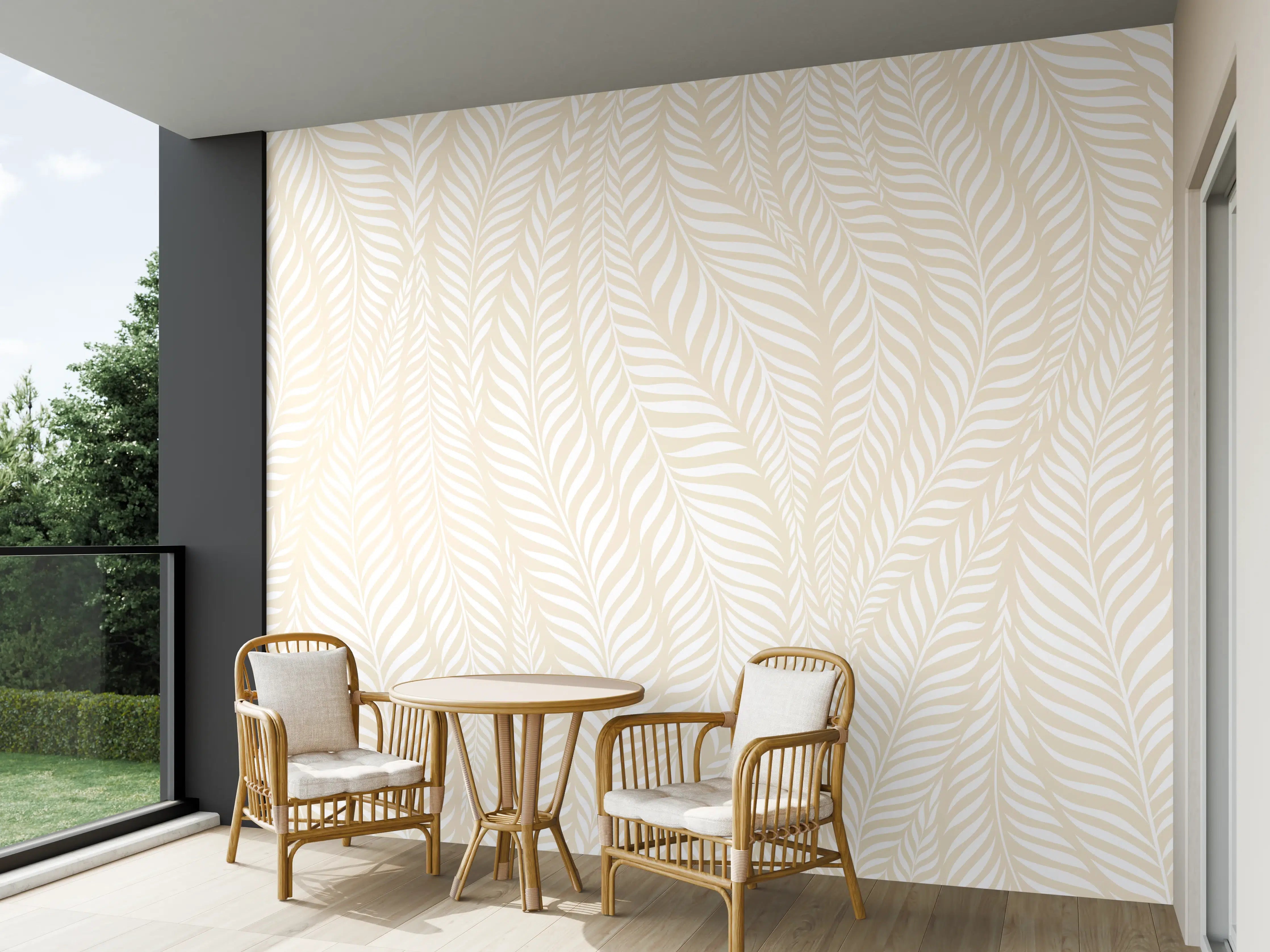 Wandverkleidung außen - Weiße und graue Naturtextur