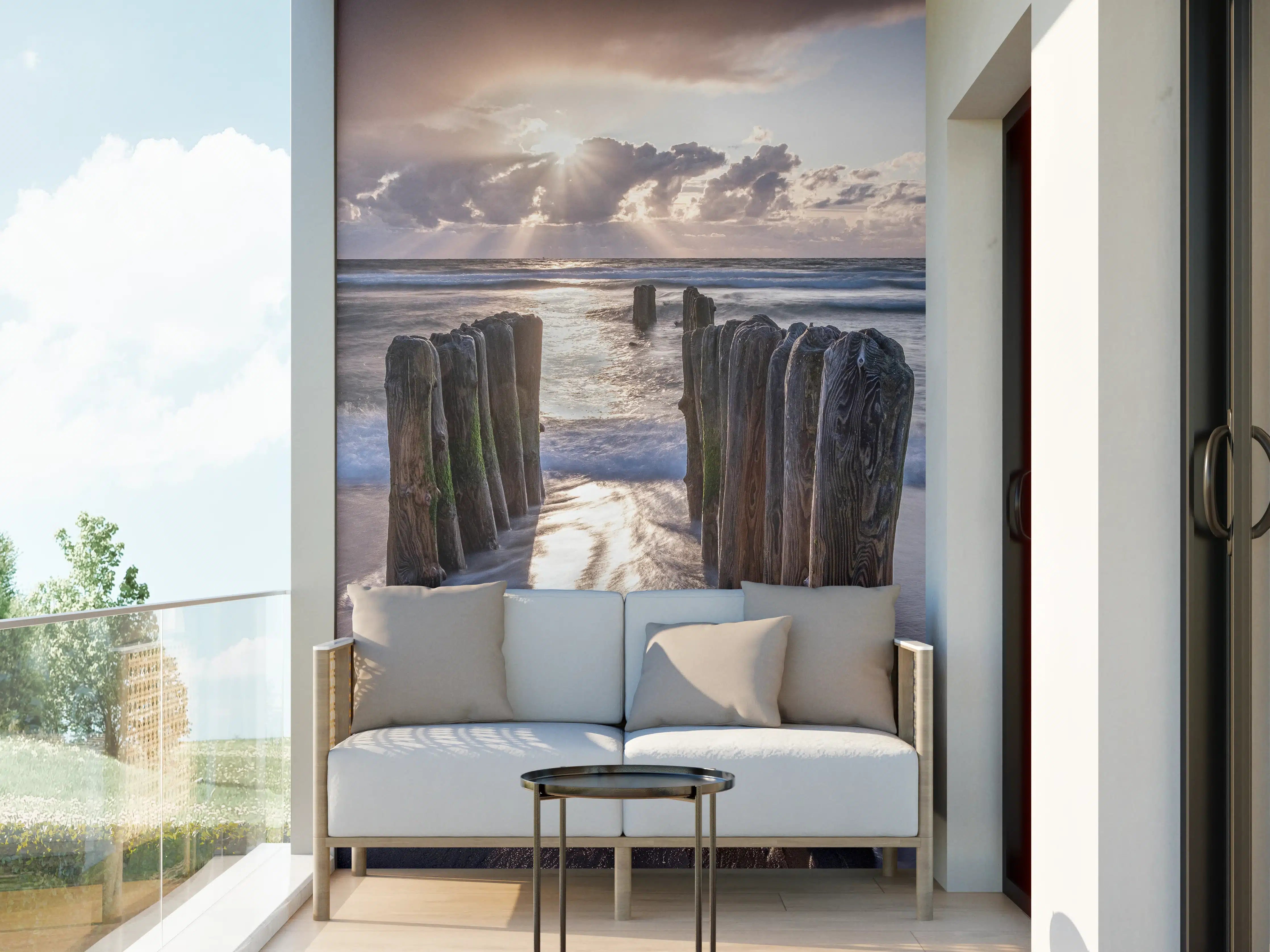 Wandverkleidung außen - Wunderschöne Buhnen auf Sylt