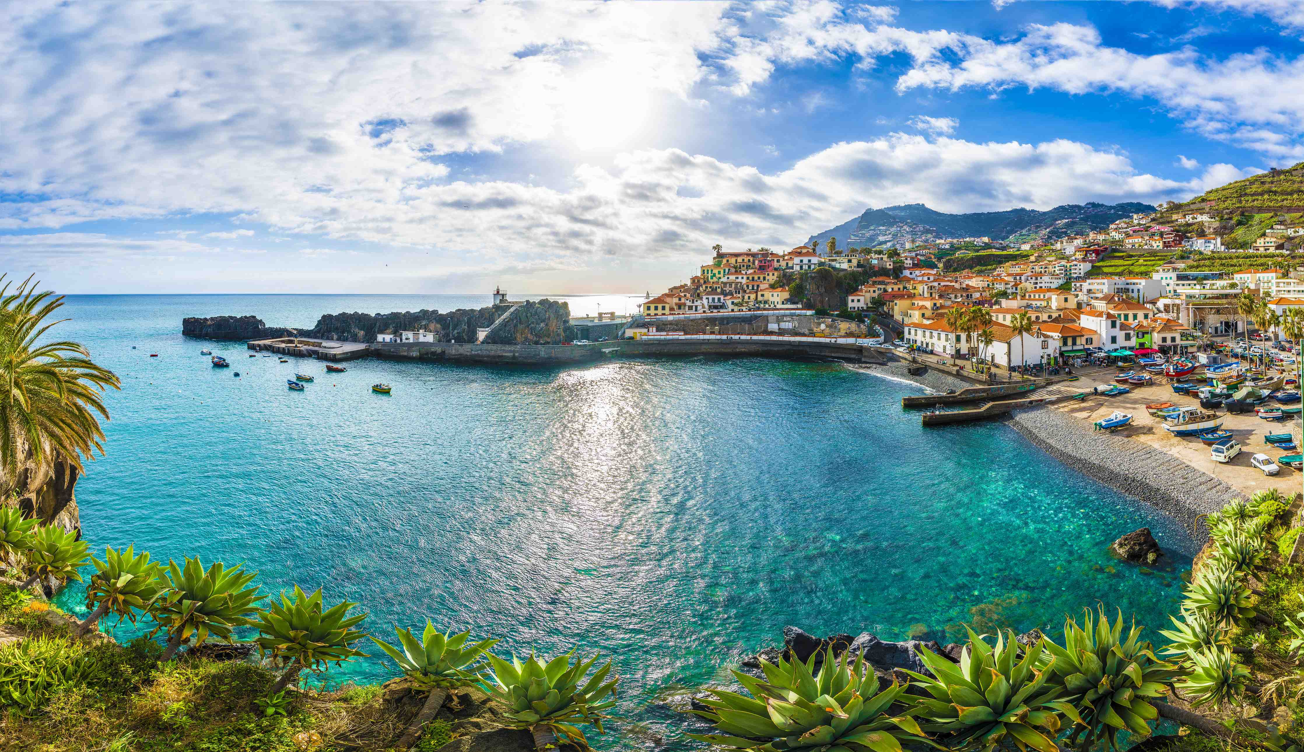 Wandverkleidung außen-Wunderschöne Landschaft - Camara de Lobos