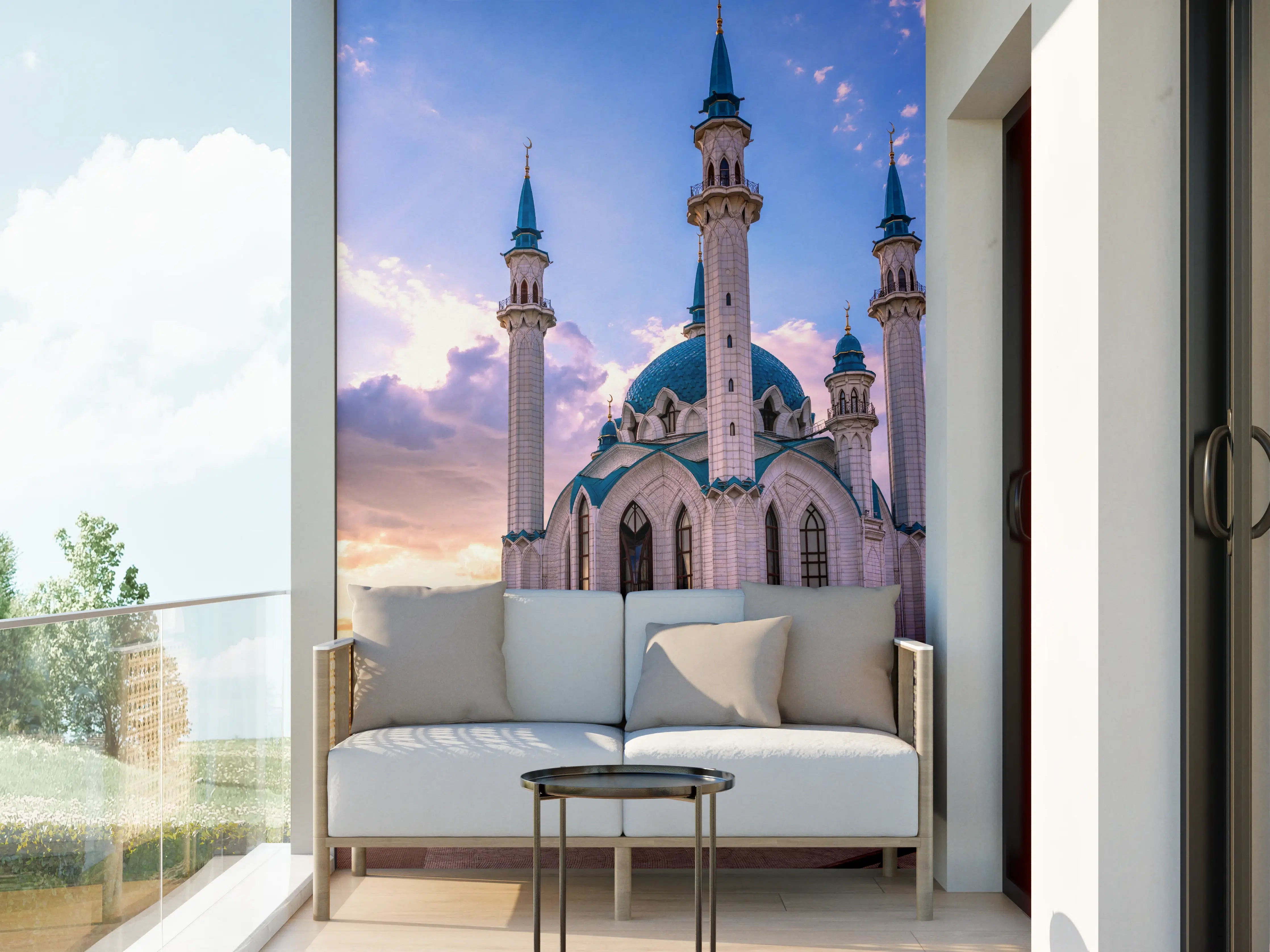 Wandverkleidung außen - Wunderschöne Moschee - Russland