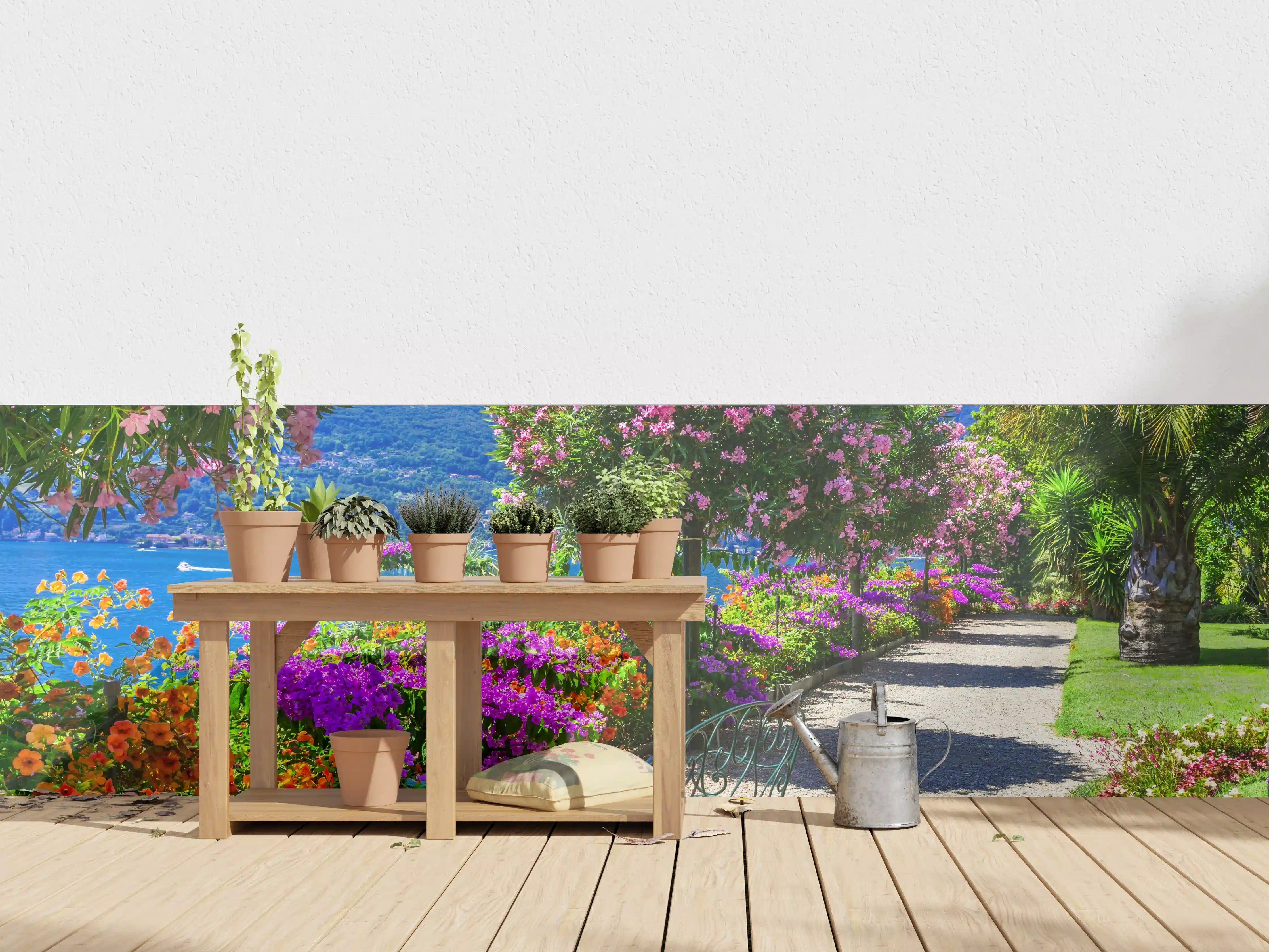 Wandverkleidung außen - Wunderschöner Garten in Lago Maggiore