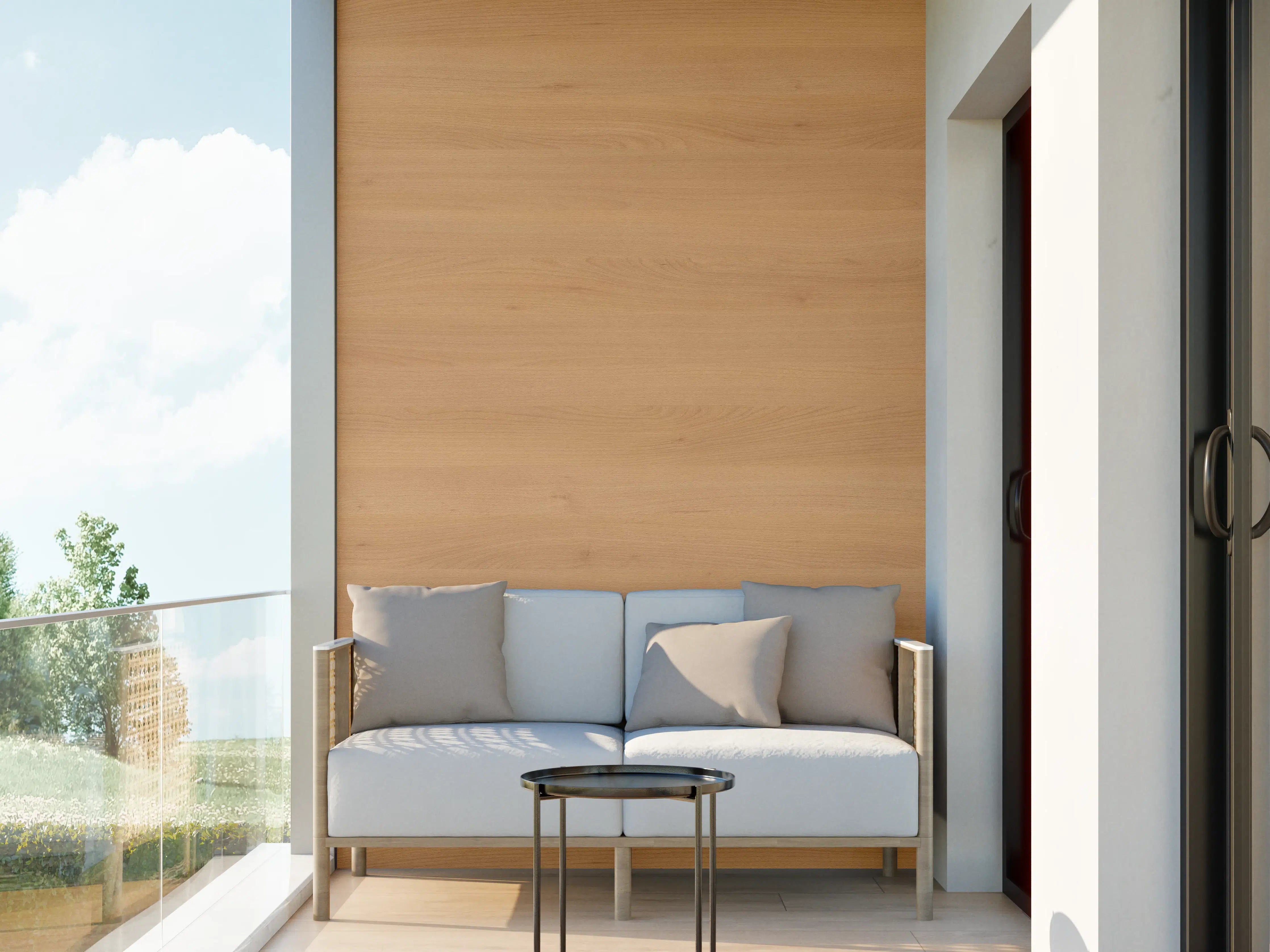 Wandverkleidung außen - harmonisches Natur Holz