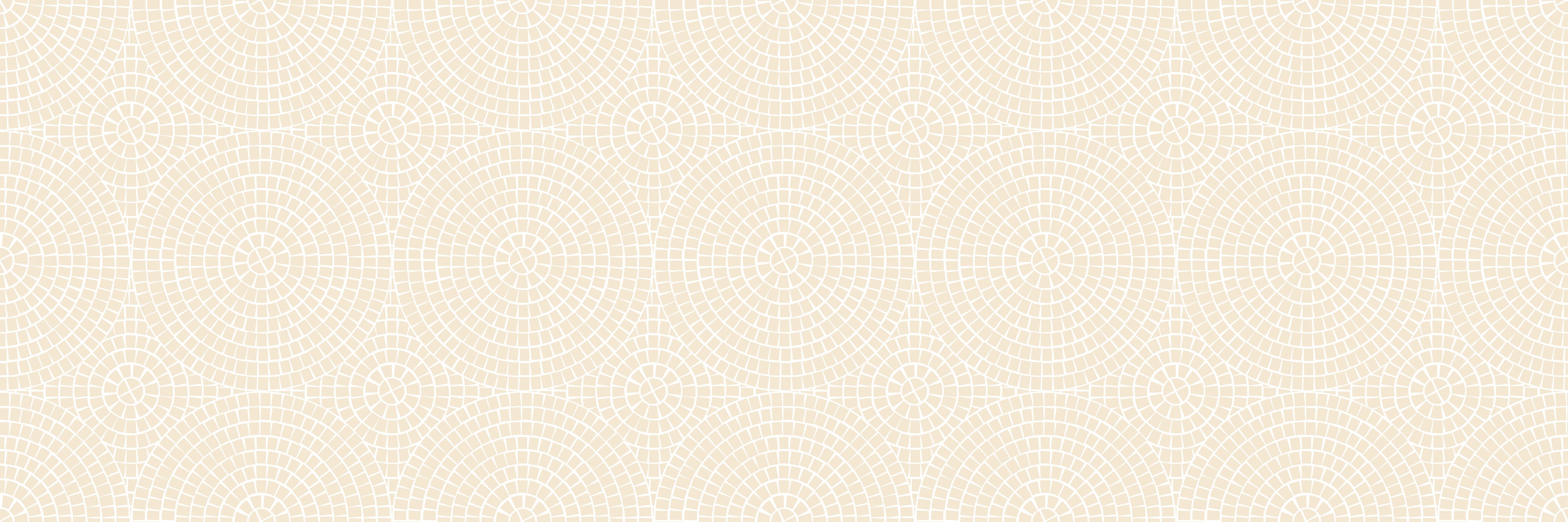 Waschbecken-Rückwand-Beige Kreismuster als Wanddesign
