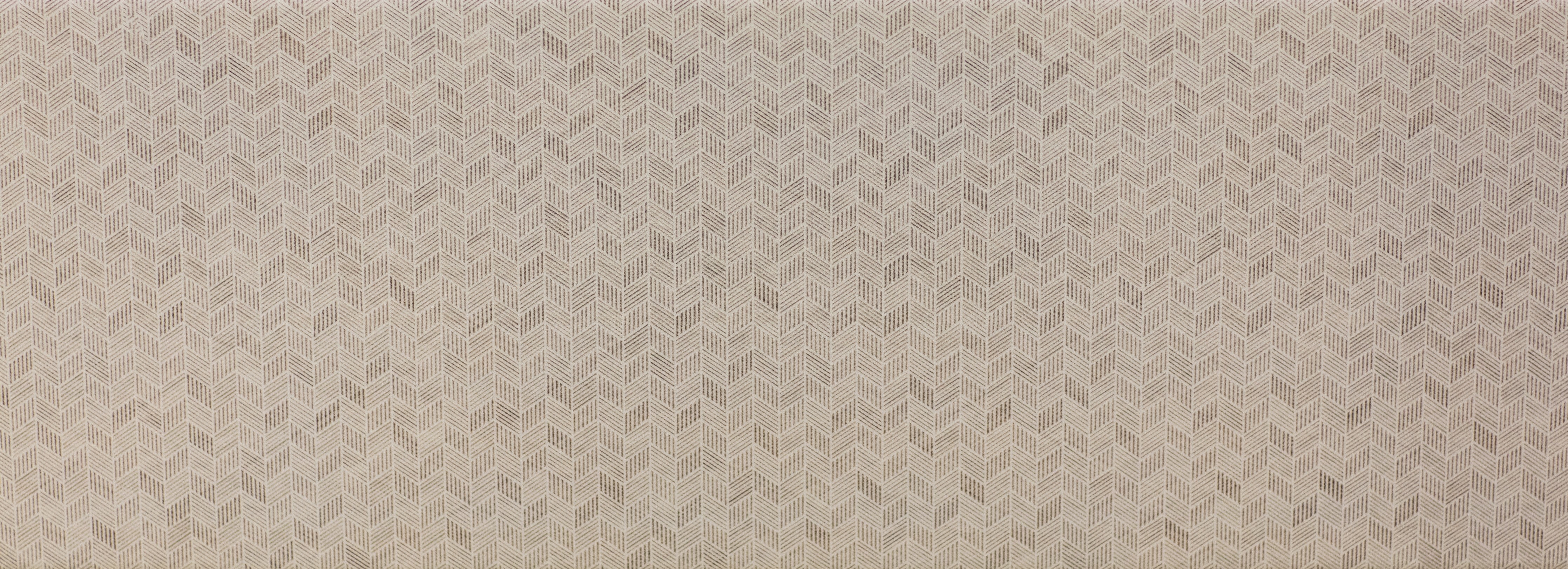 Waschbecken-Rückwand-Beige geometrische Muster Fliesenoptik