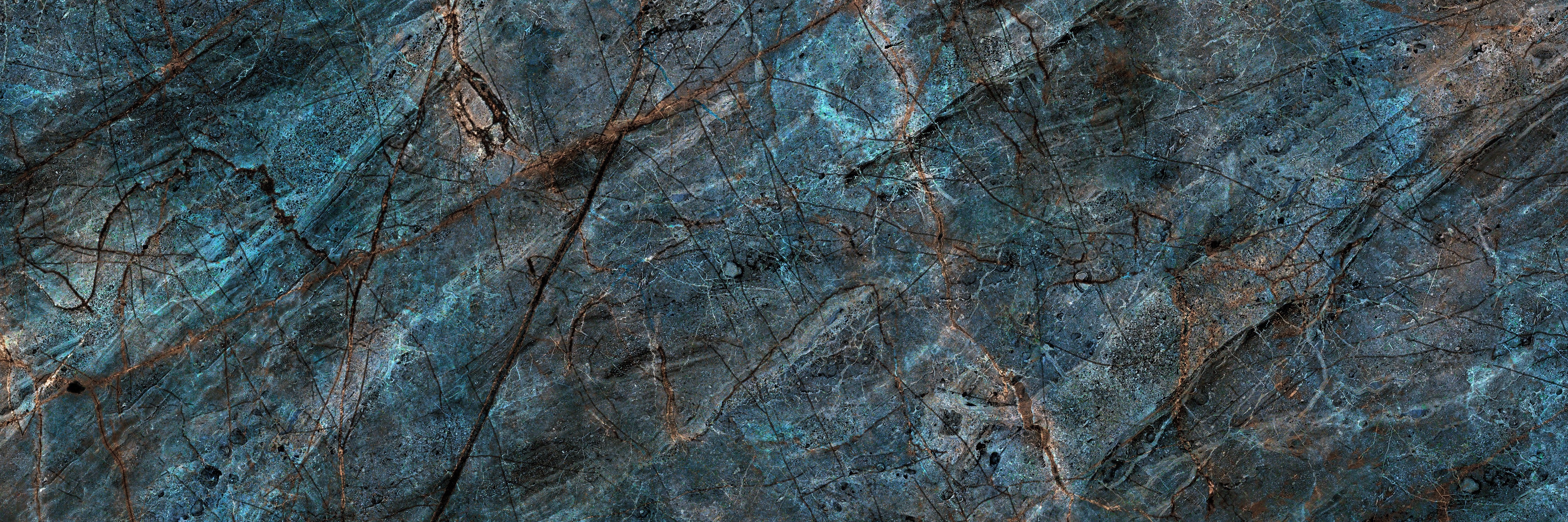 Waschbecken-Rückwand-Blauer Labradorit Marmorstruktur