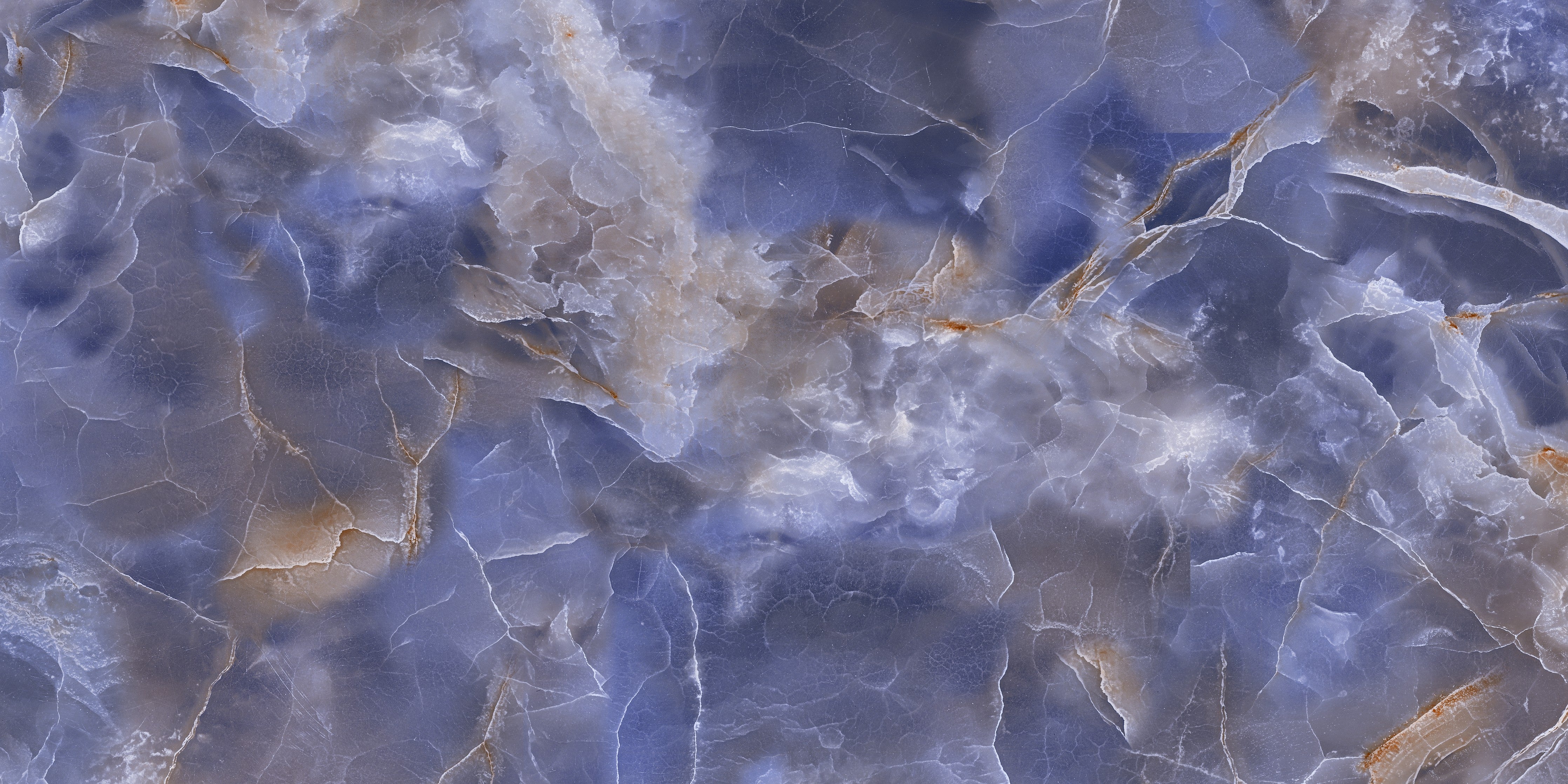 Waschbecken-Rückwand-Blauer Onyx Marmor Optik
