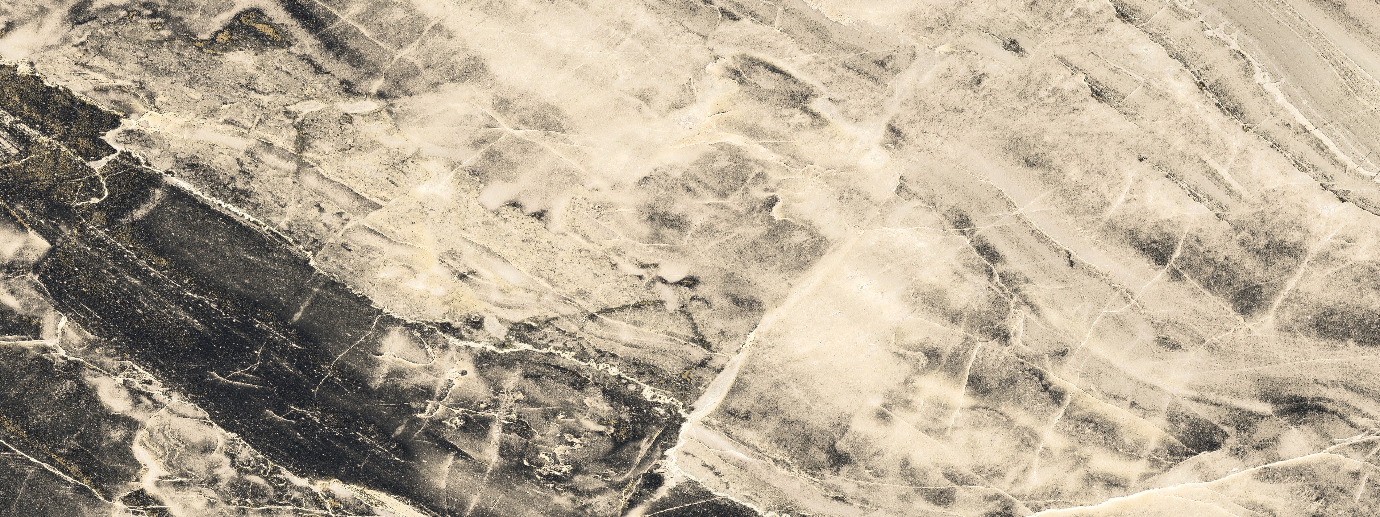 Waschbecken-Rückwand-Edler Marmor in Weiß und Beige