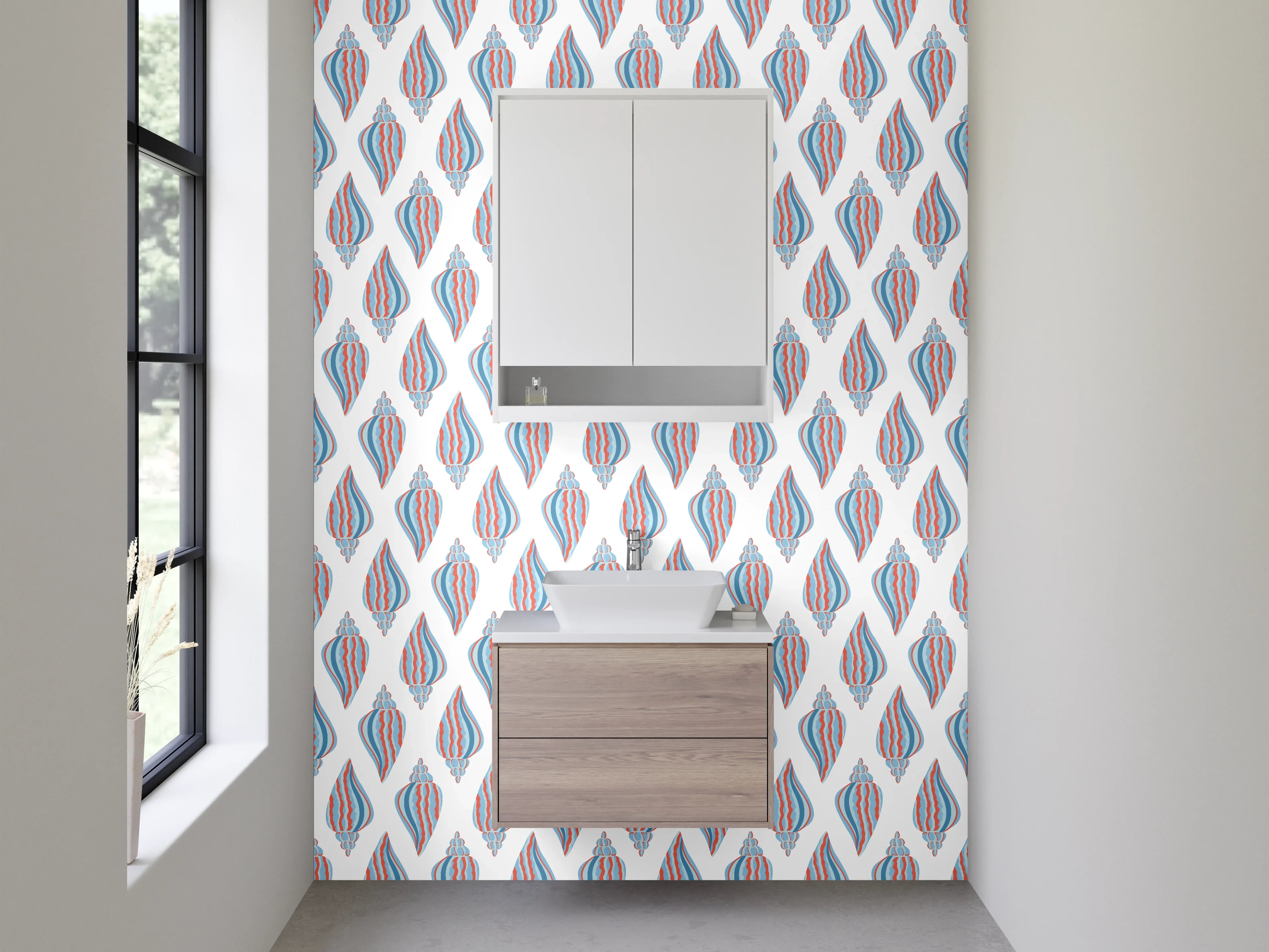 Waschbecken-Rückwand - Elegante Grautöne für Badezimmer-Rückwände