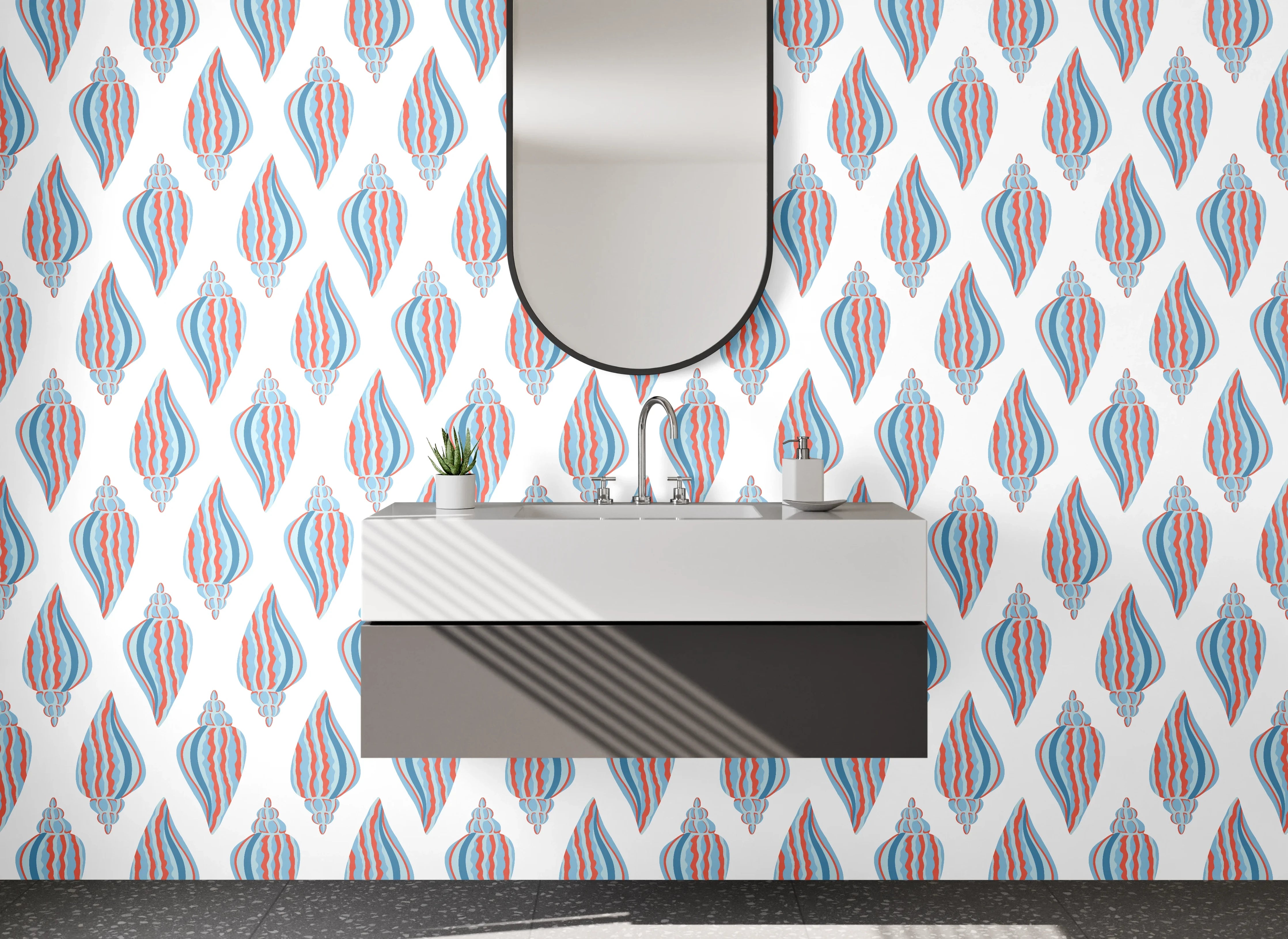 Waschbecken-Rückwand - Elegante Grautöne für Badezimmer-Rückwände