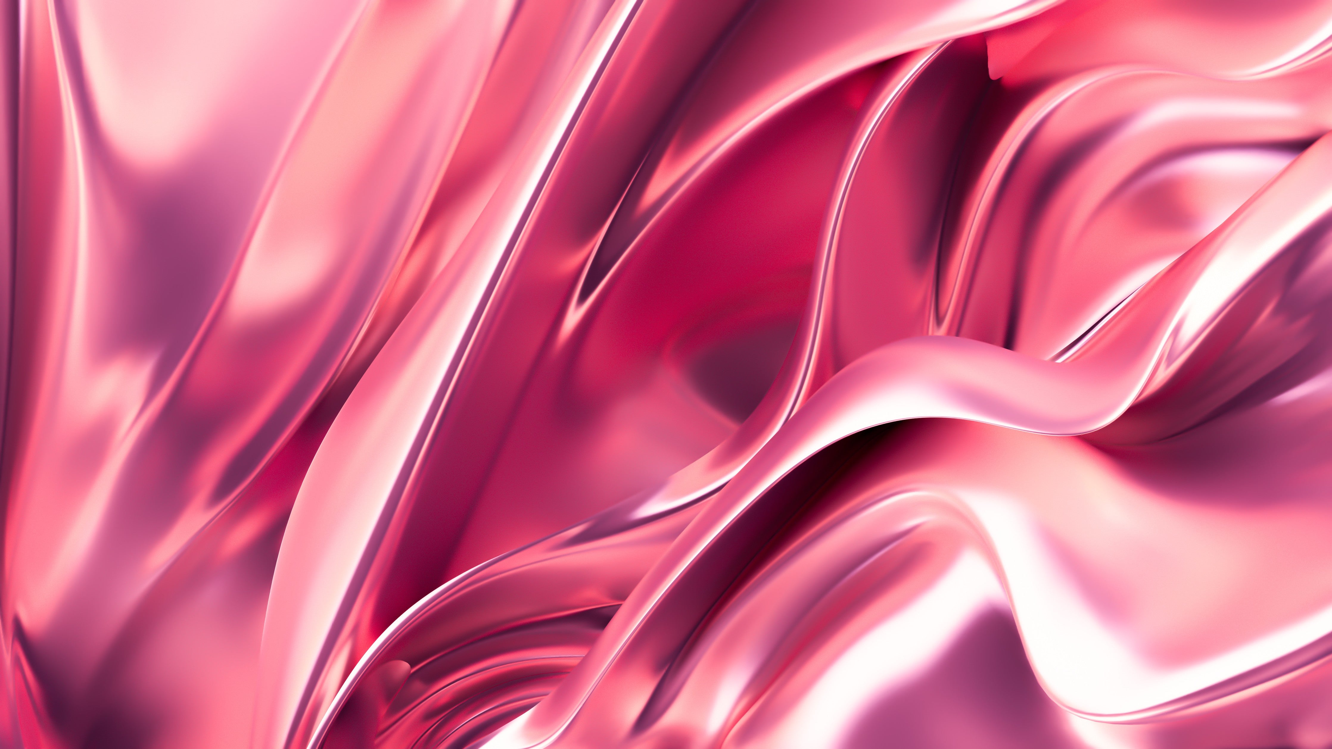 Waschbecken-Rückwand-Elegante rosa abstrakte Metallic-Wellen