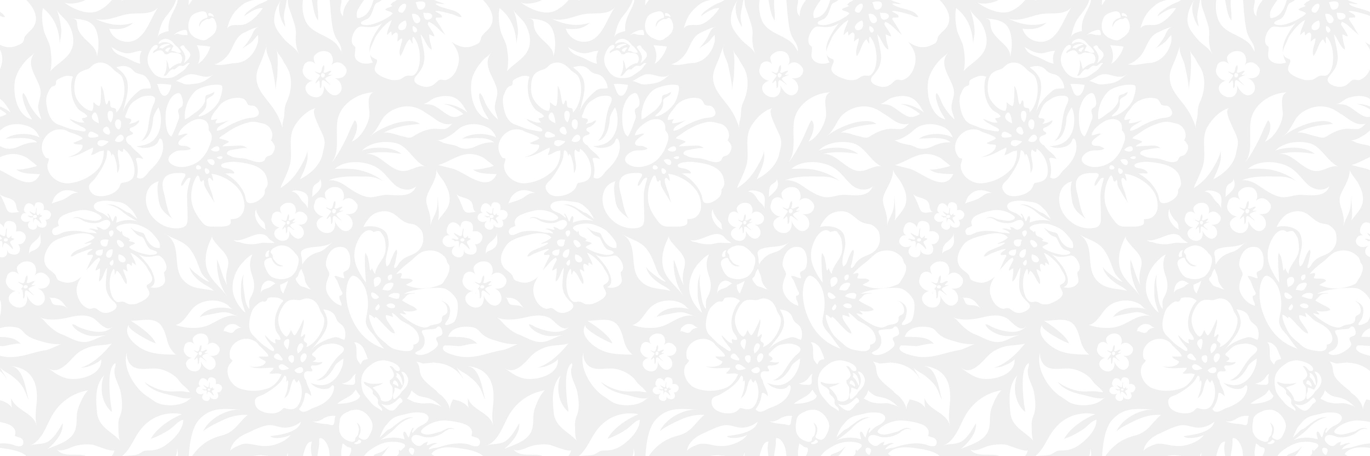 Waschbecken-Rückwand-Florales Weiß-Grau Muster Design