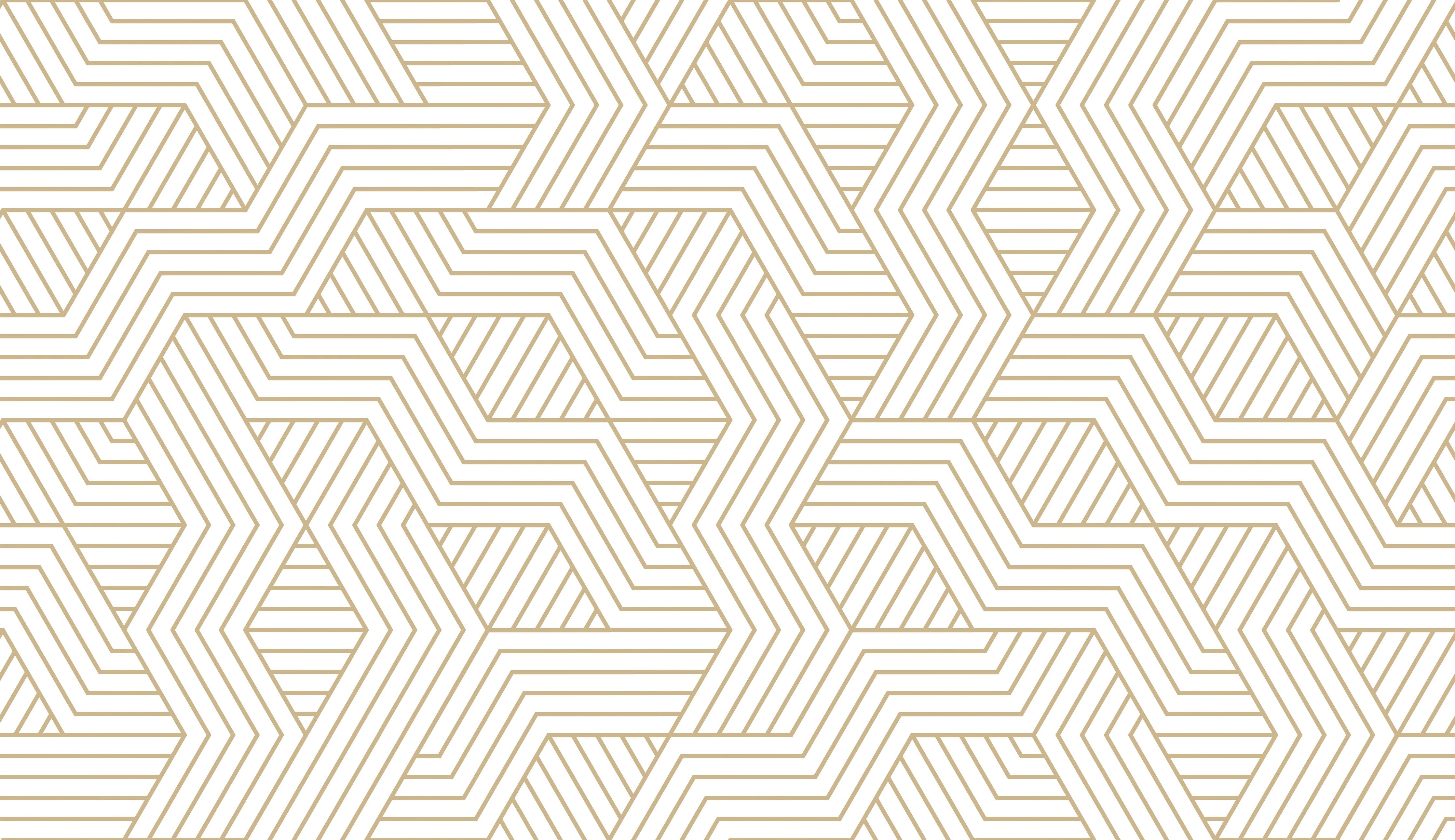 Waschbecken-Rückwand-Geometrisches Linienmuster in Beige und Weiß