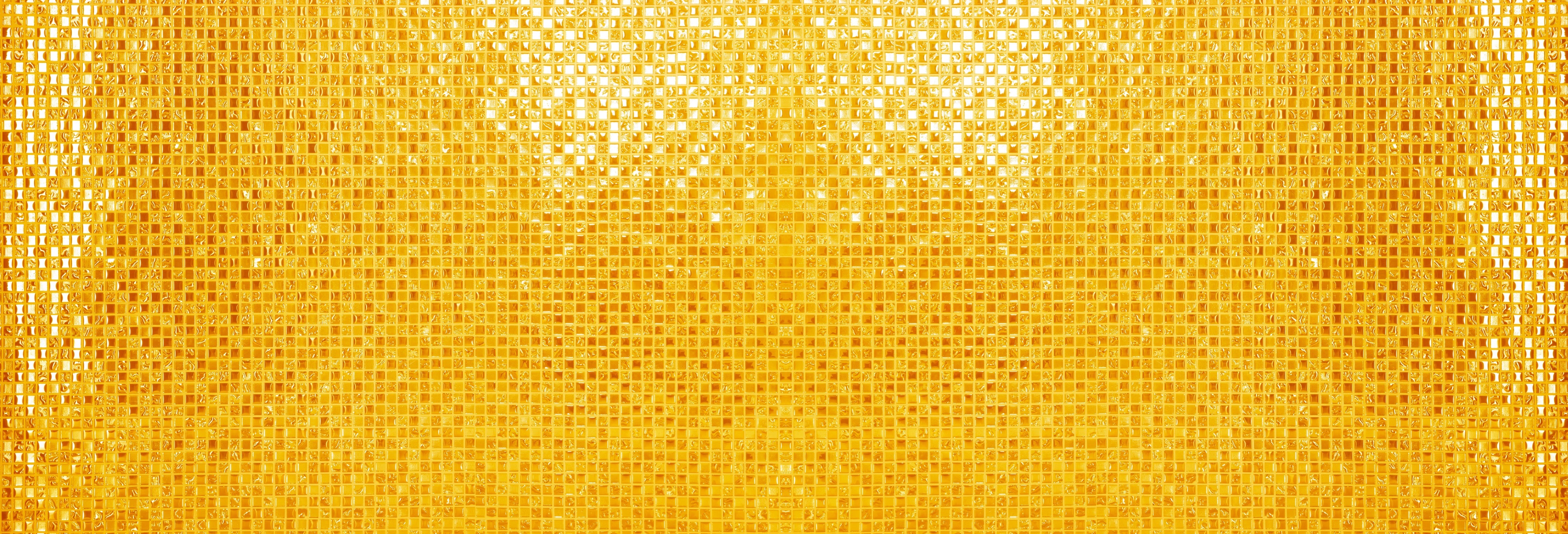 Waschbecken-Rückwand-Goldene Mosaik Struktur Tapete