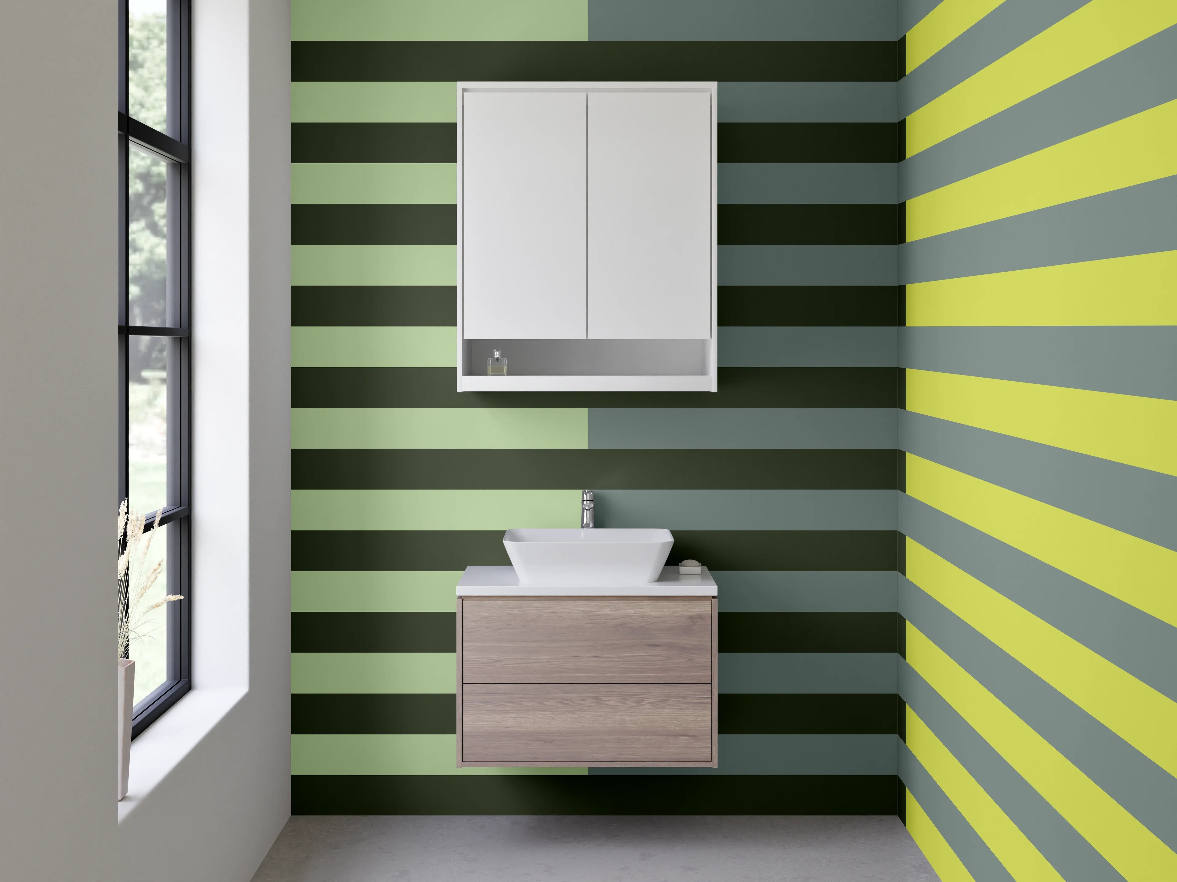 Waschbecken-Rückwand - Moderne Atmungsaktive Sportbekleidung