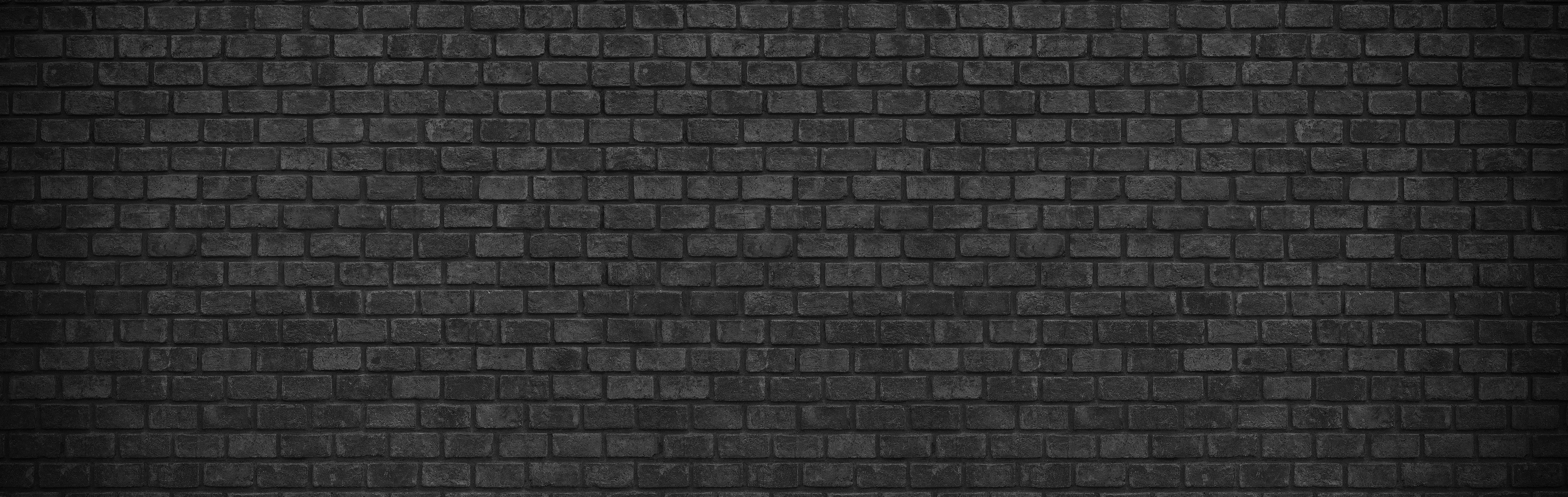 Waschbecken-Rückwand-Moderne schwarze Backsteinwand Optik