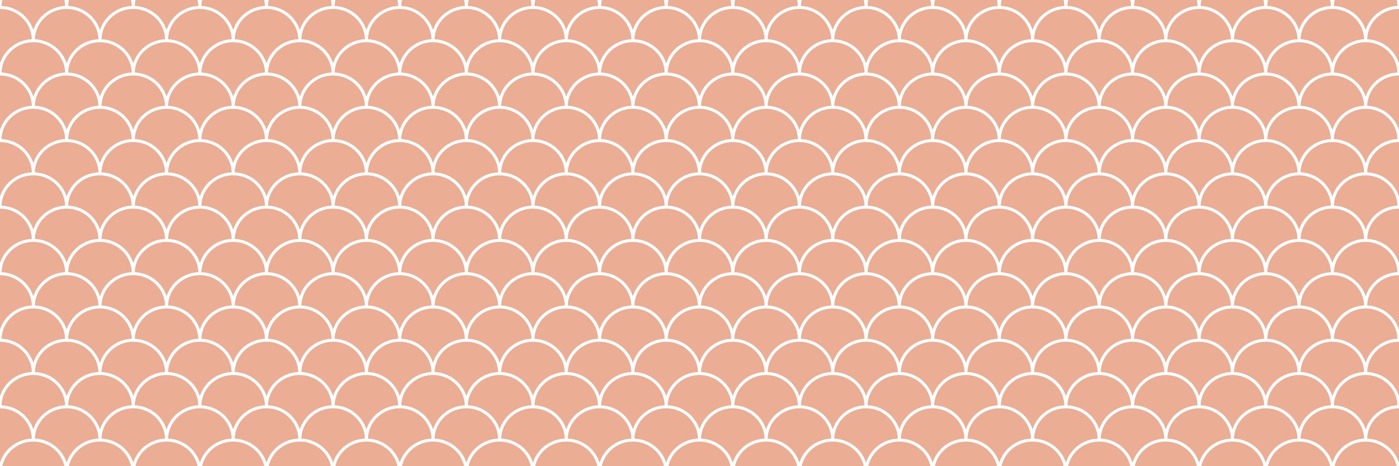 Waschbecken-Rückwand-Modernes Muschelschuppen-Muster Rosa Weiß