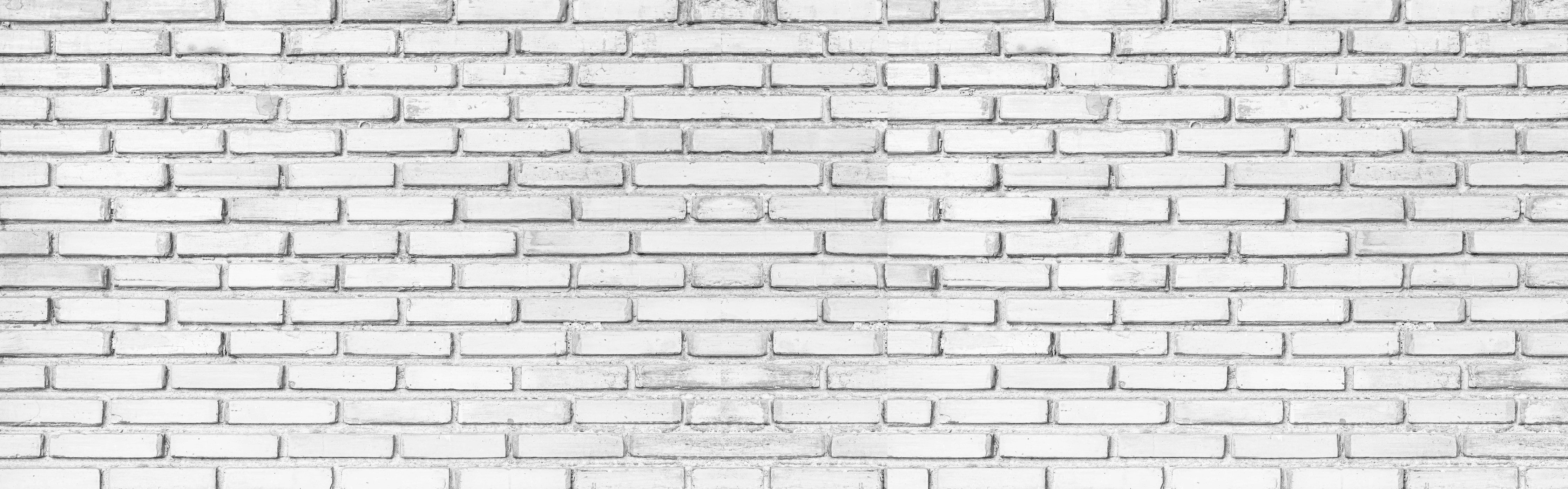 Waschbecken-Rückwand-Weiße Backsteinmauer für moderne Rückwände