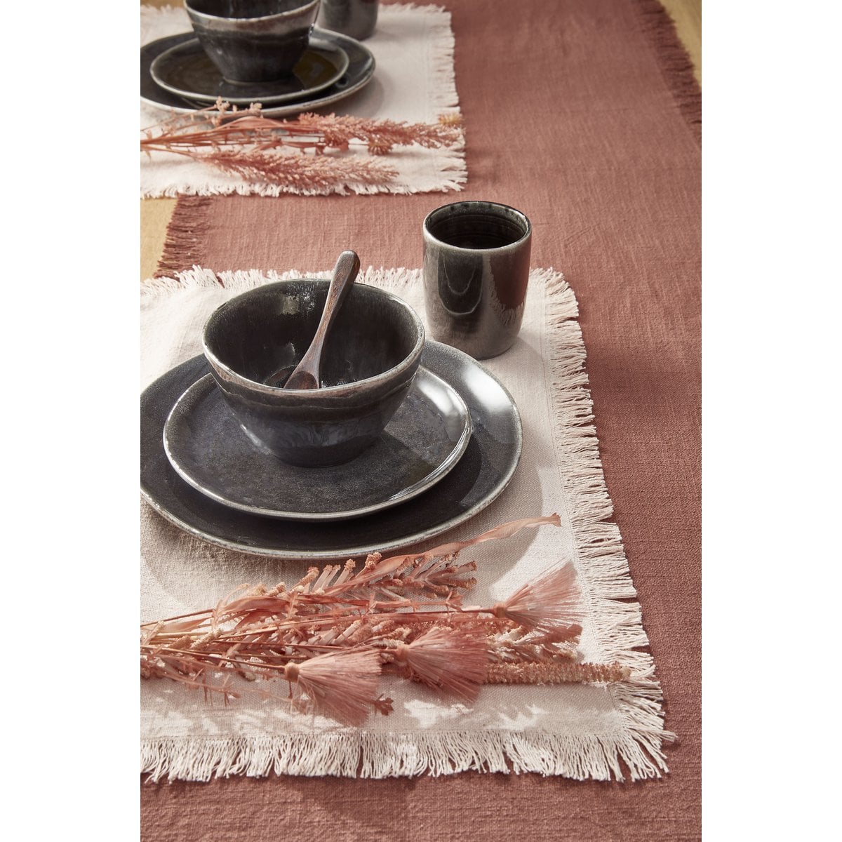 Geschirrset Tabo Schwarz
