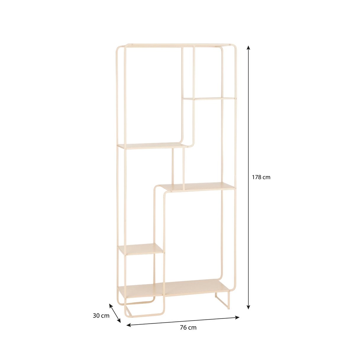 Wandschrank Jules Hellbraun