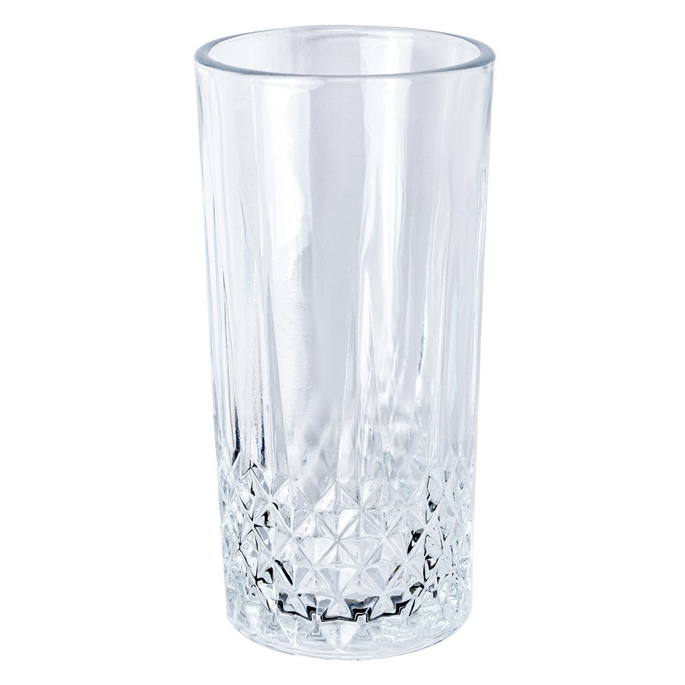 Wasserglas 320 ml Trinkbecher aus transparentem Glas