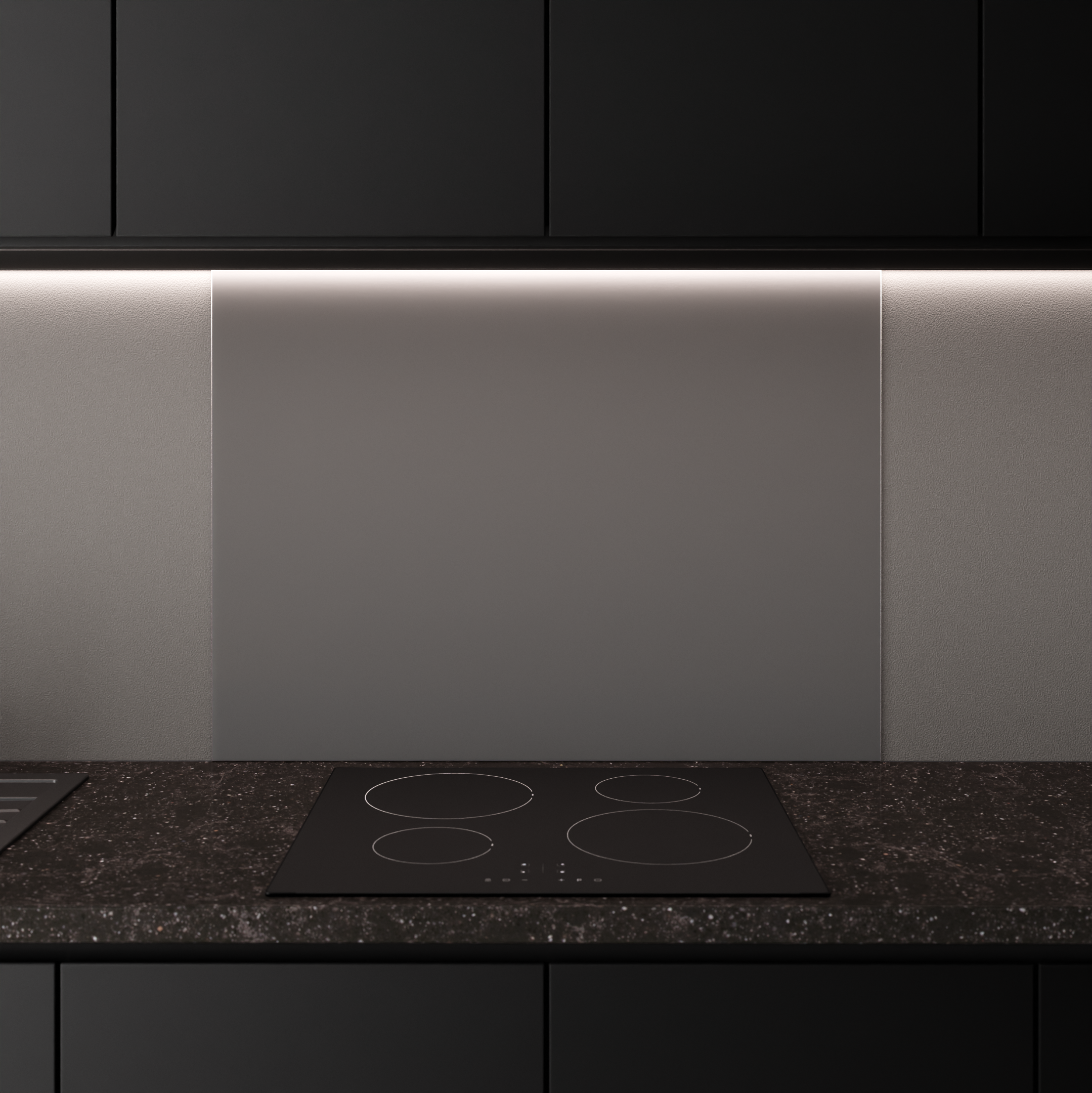 Spritzschutz - Milchglas