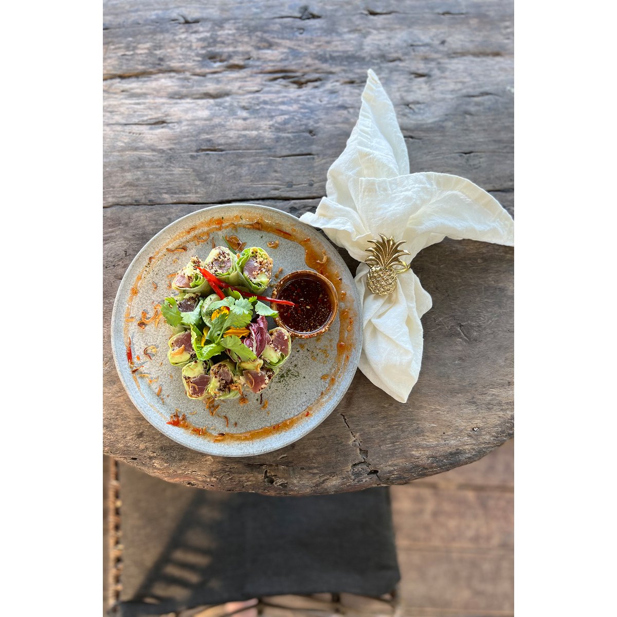 The Linen Napkin - White