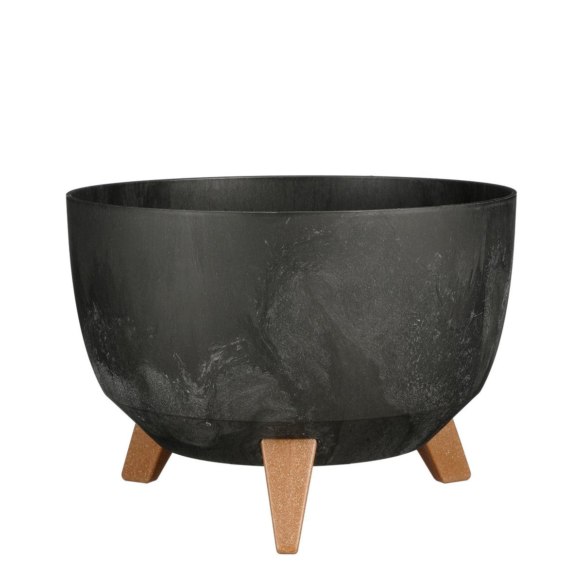 Outdoor-Pflanzgefäß Doppio Black