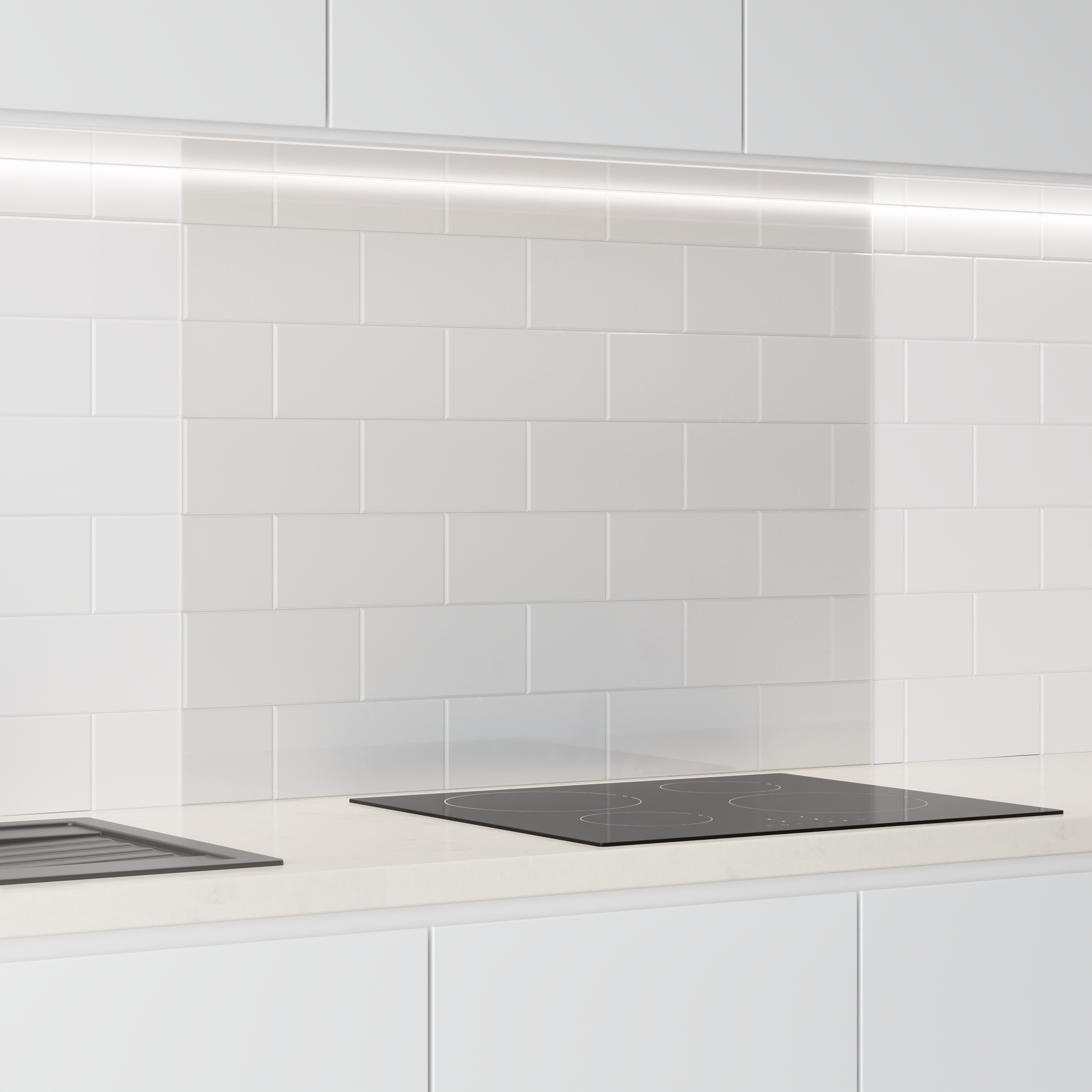 Spritzschutz - Klarglas