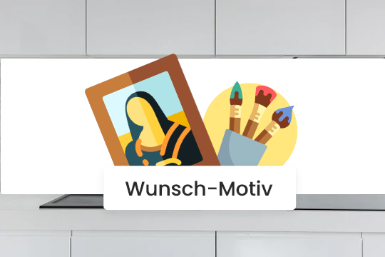 Spritzschutz Küche - Holz - Eigenes Wunsch-Motiv
