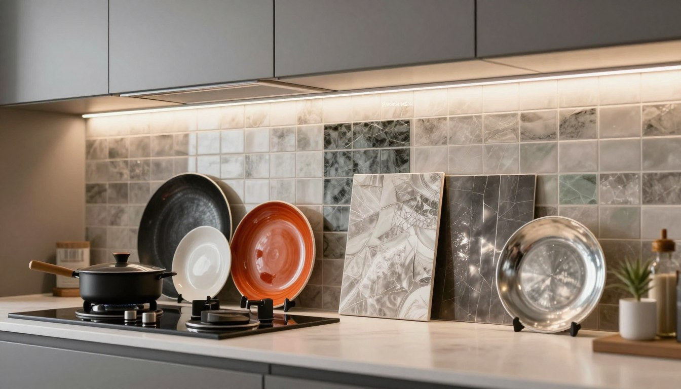 Welche Platte als Küchenrückwand