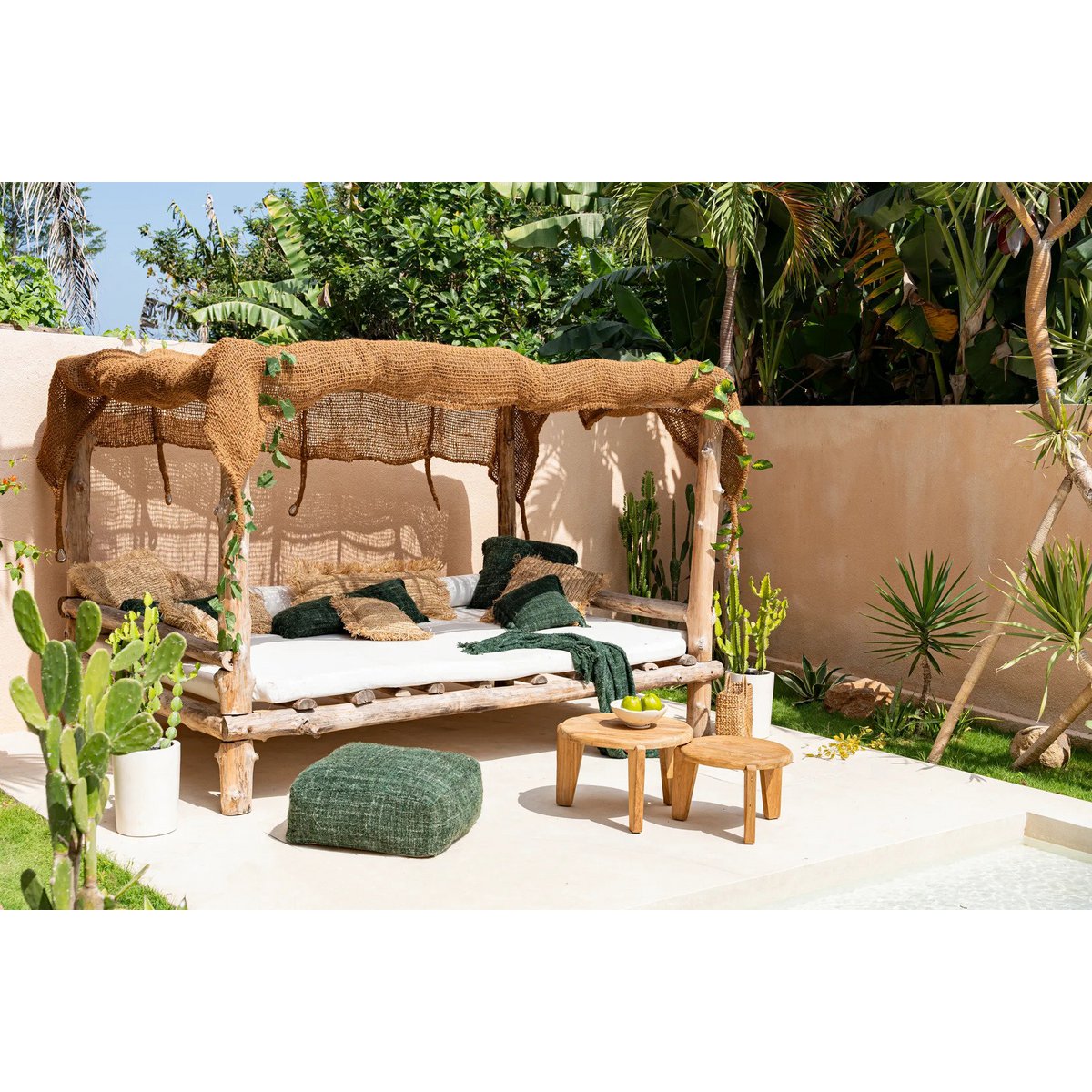 Das Coco Shade Square – Natur – 300 x 300