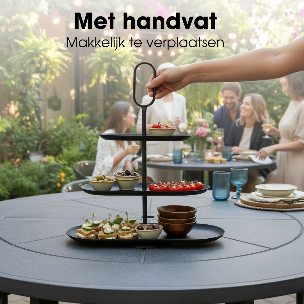 Etagere Rama Schwarz