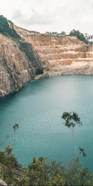 Duschrückwand - Lagune in Johor Bahru