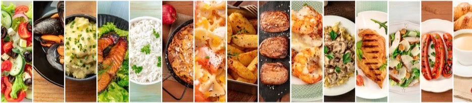 Küchenrückwand - Leckere Gerichte