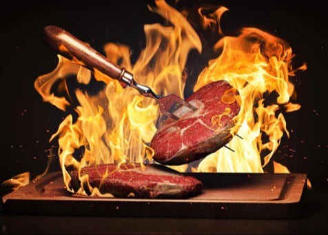 Küchenrückwand - Osso Bucco Steak