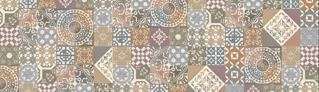 Küchenrückwand - Buntes portugiesisches Mosaik