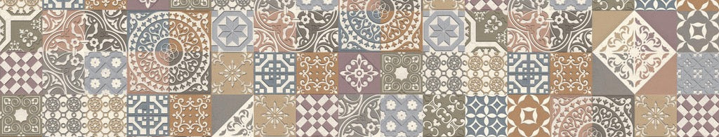 Küchenrückwand - Buntes portugiesisches Mosaik