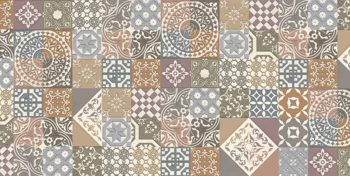 Küchenrückwand - Buntes portugiesisches Mosaik